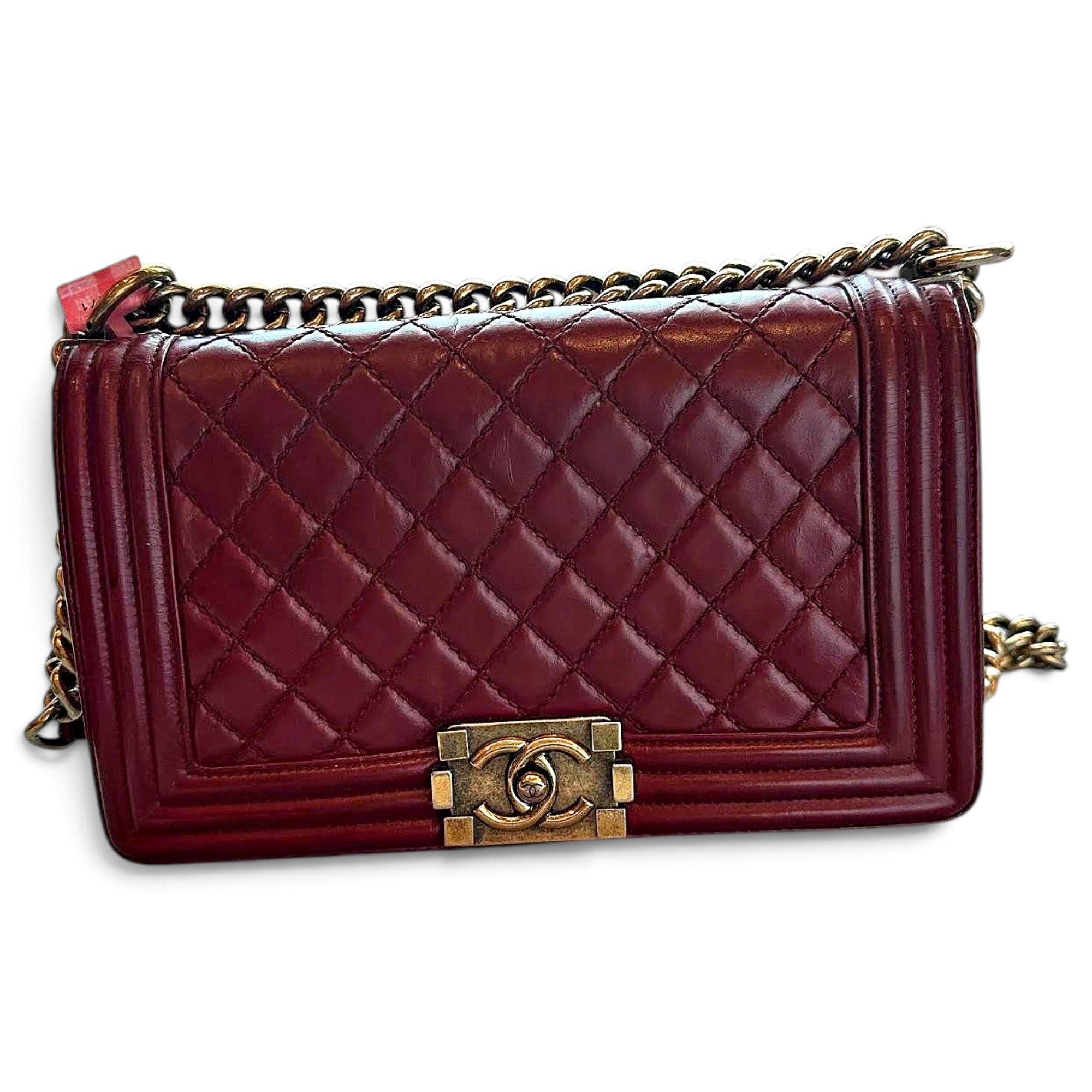Boy leather handbag