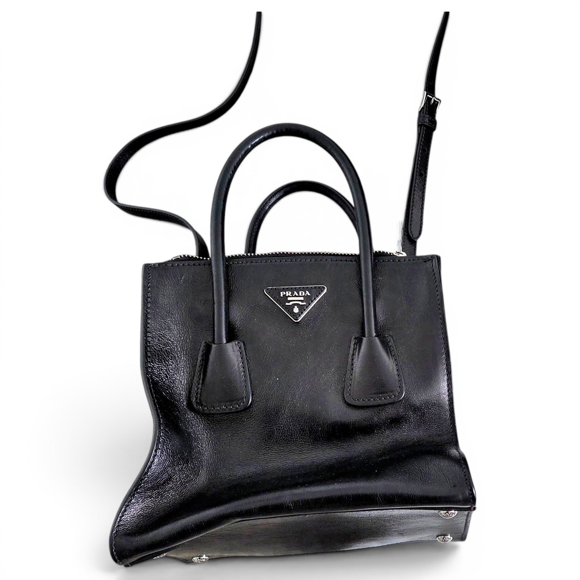 Galleria leather handbag