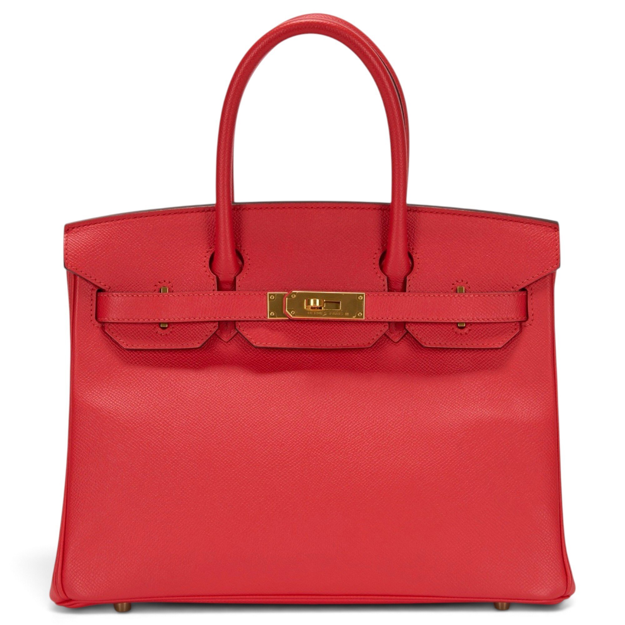 Birkin 30 leather handbag