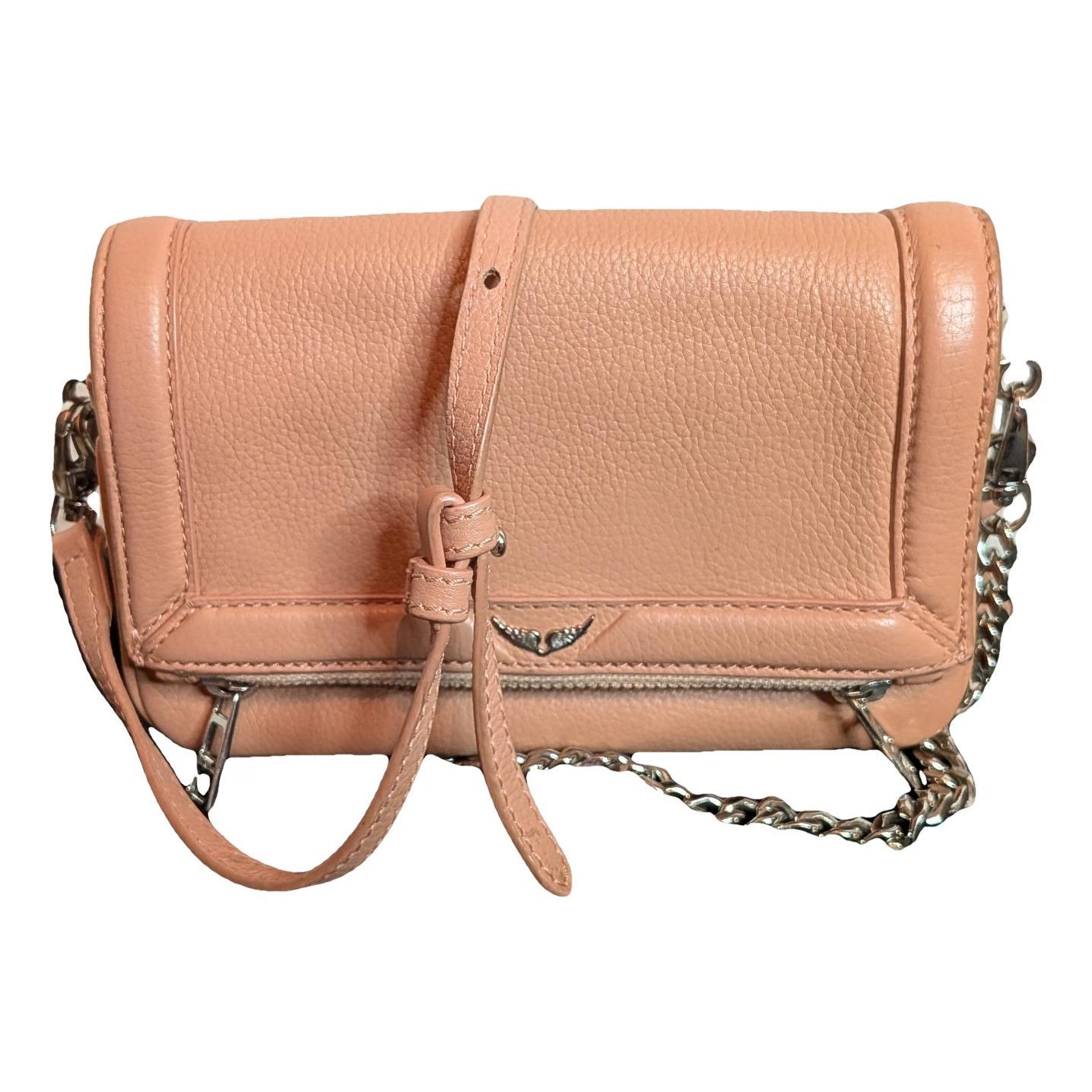 Rock leather crossbody bag