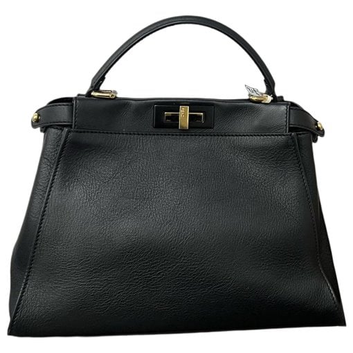 Peekaboo leather handbag