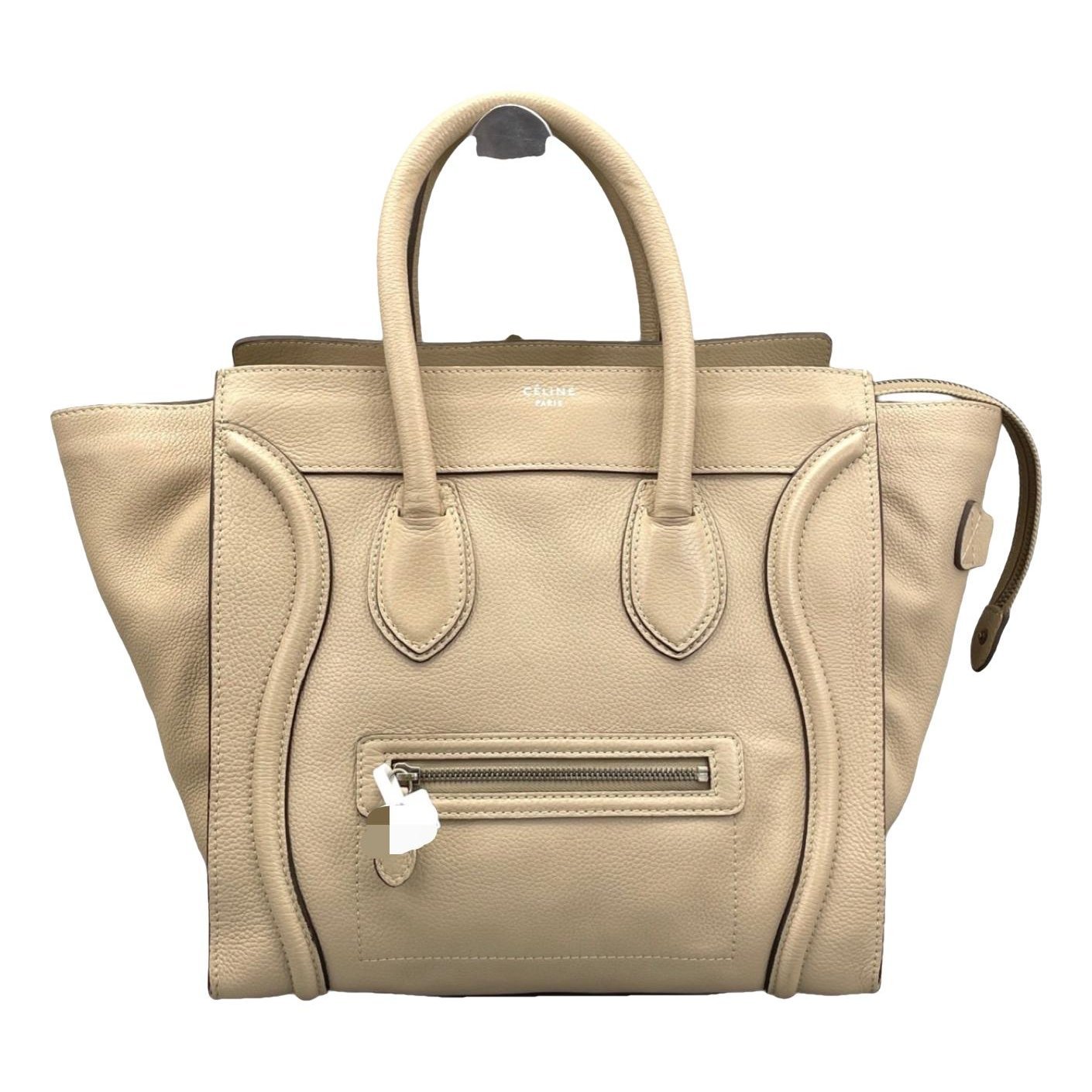 Luggage leather handbag