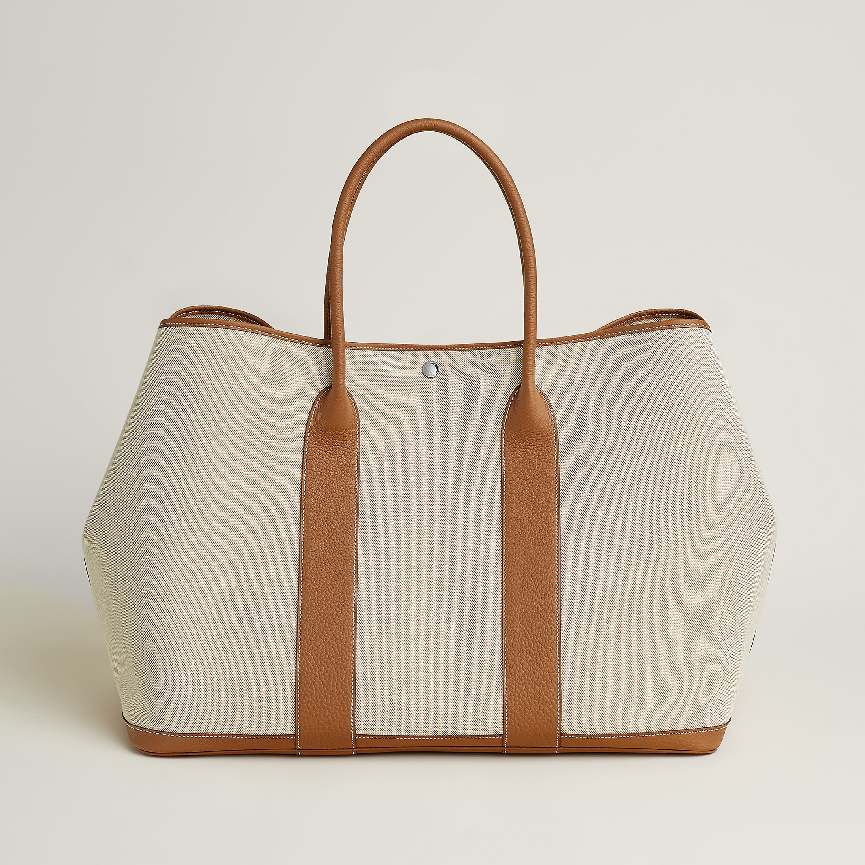 Hermès Garden Party 49 in Écru/Beige/Gold