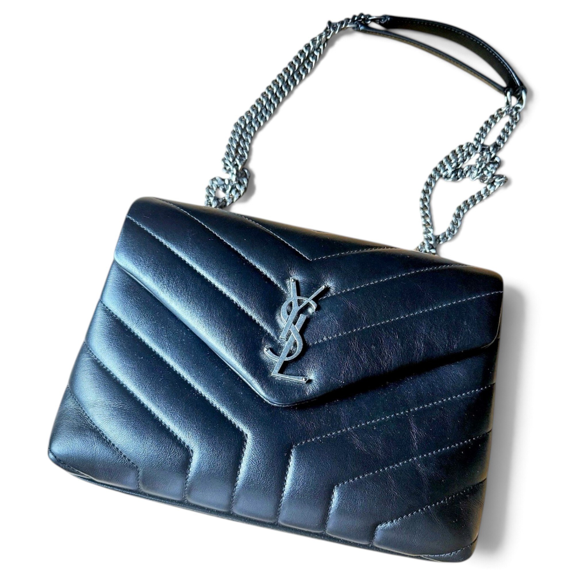 Loulou leather handbag