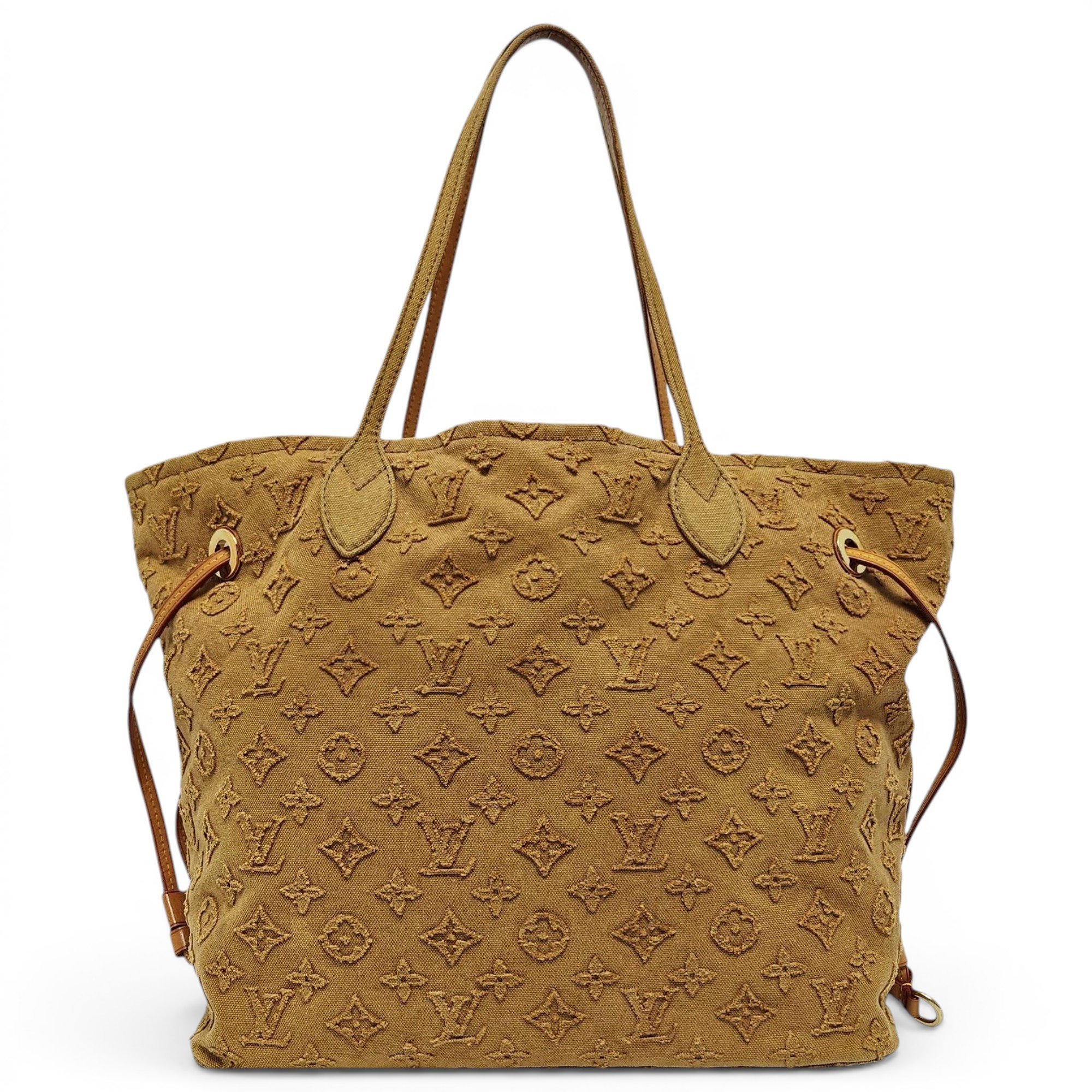 Louis Vuitton Neverfull leather tote