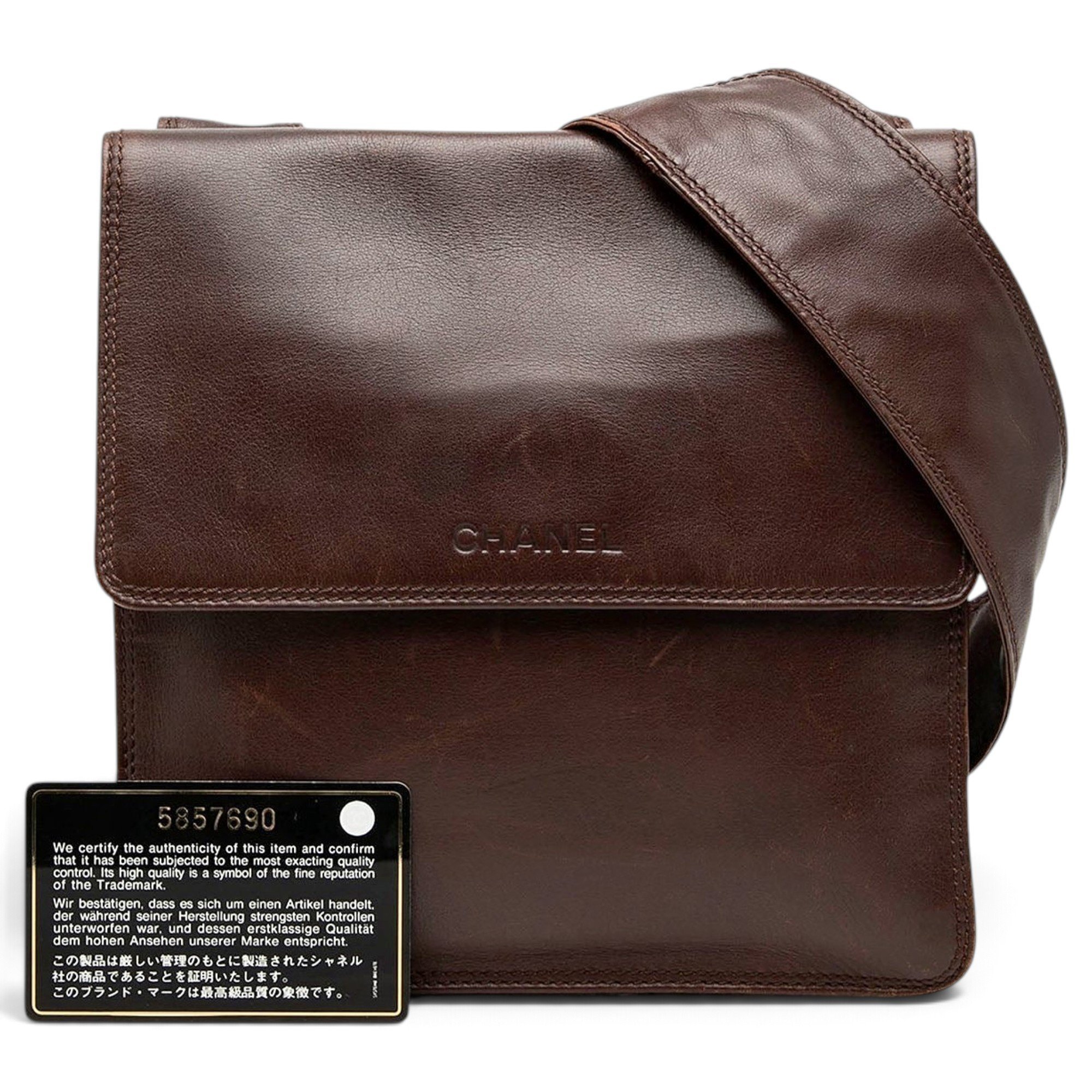 Leather handbag