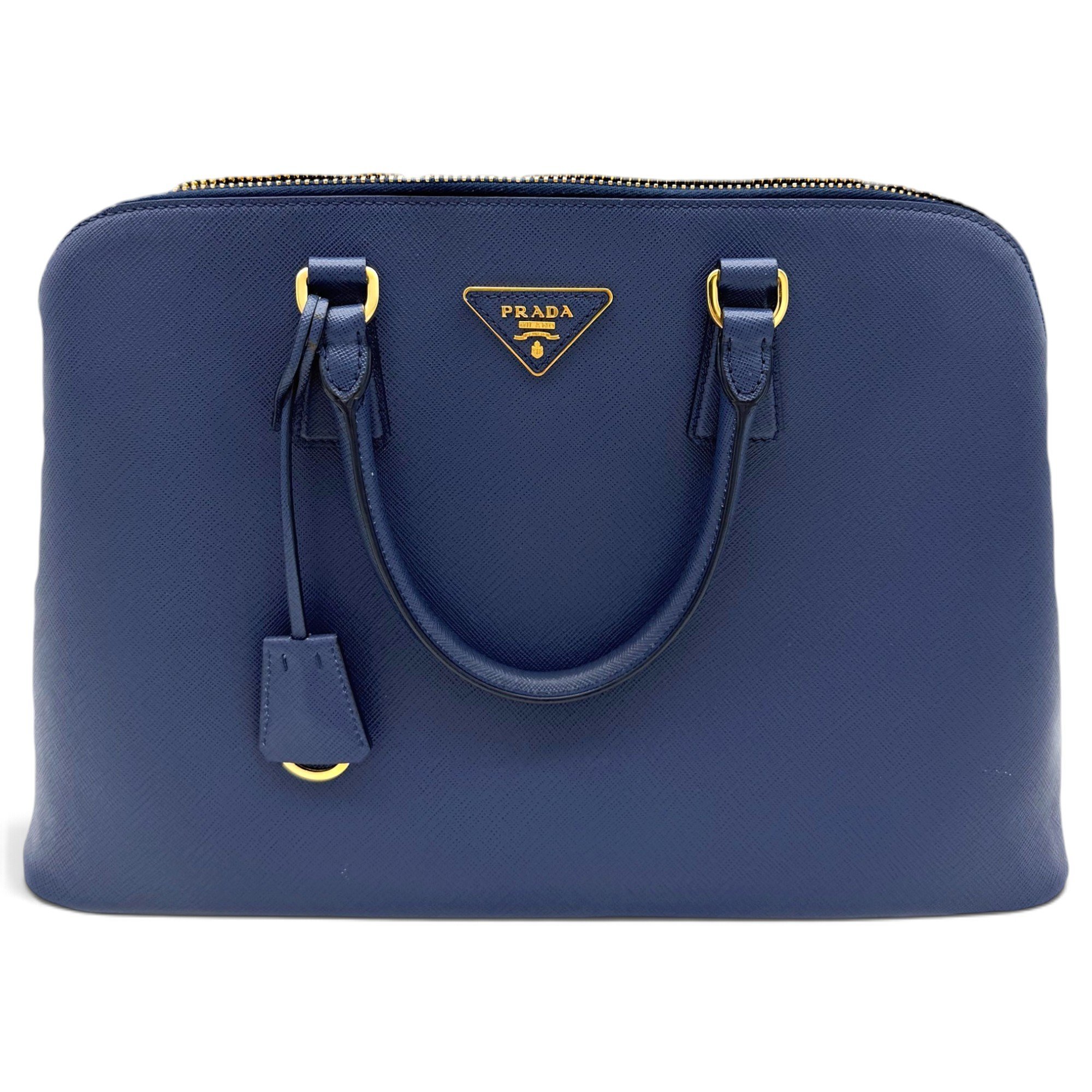 Promenade leather clutch bag