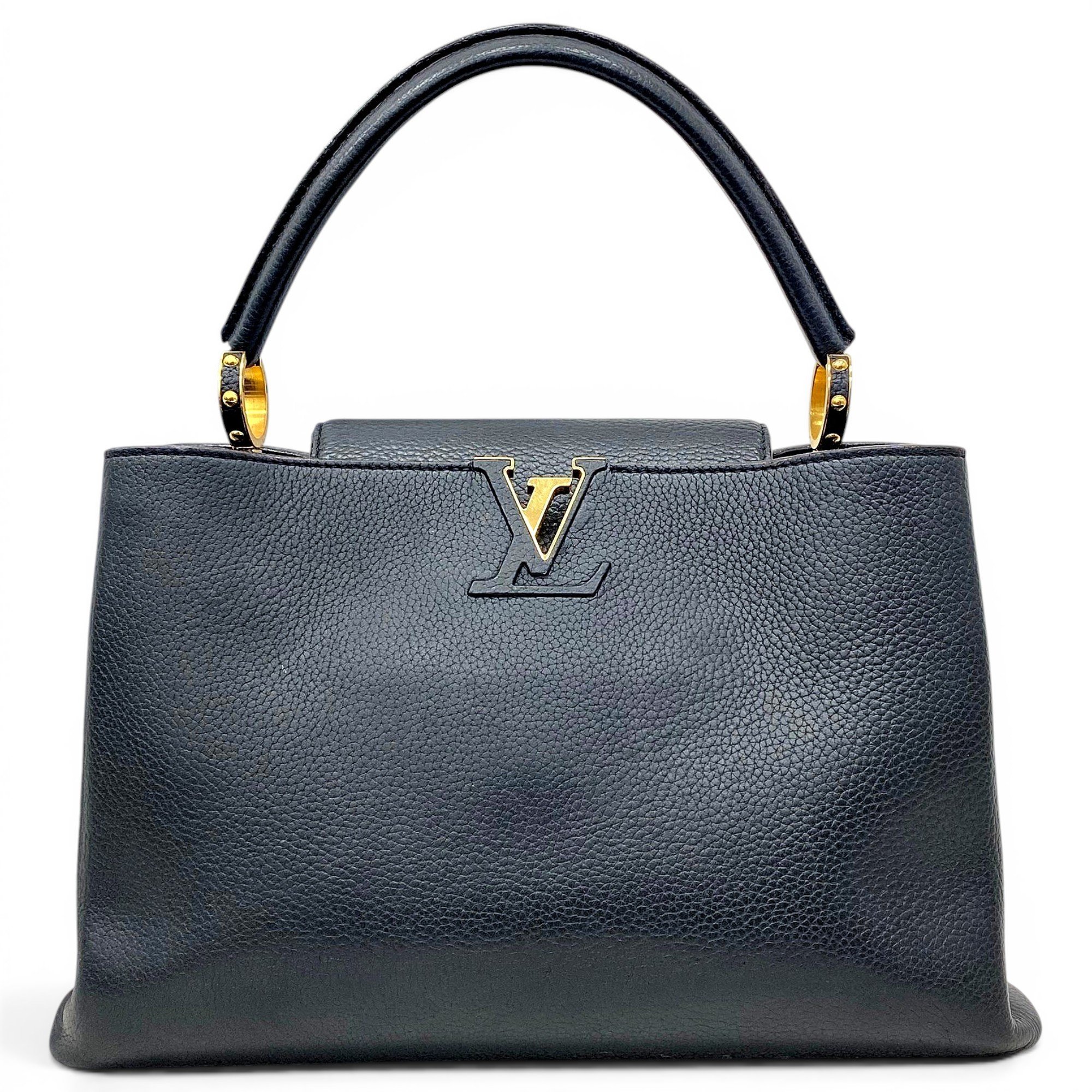 Capucines leather handbag