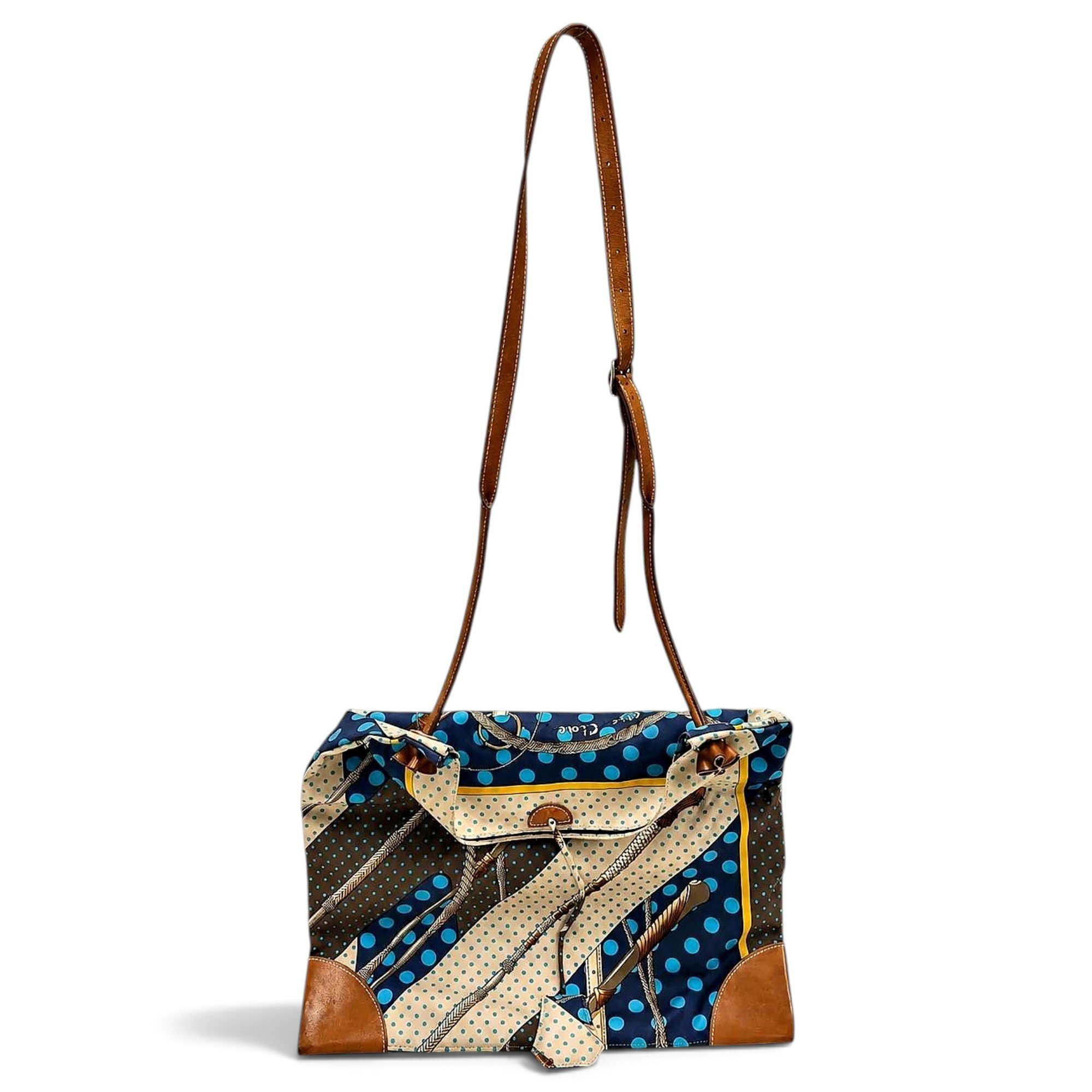 Silk City silk handbag