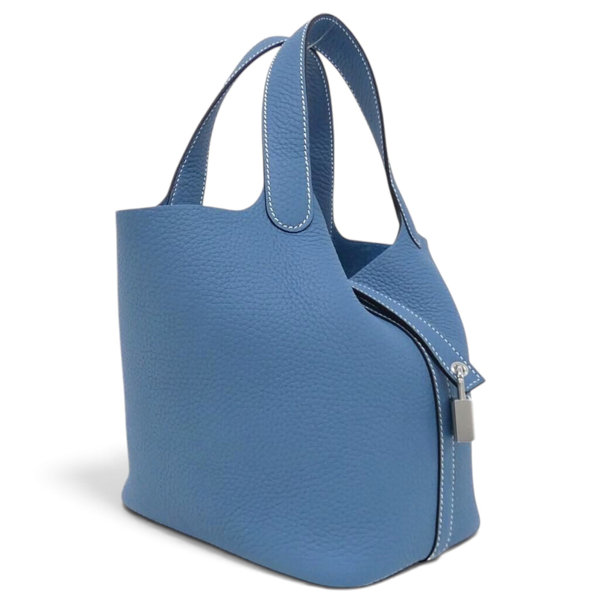 Picotin leather handbag
