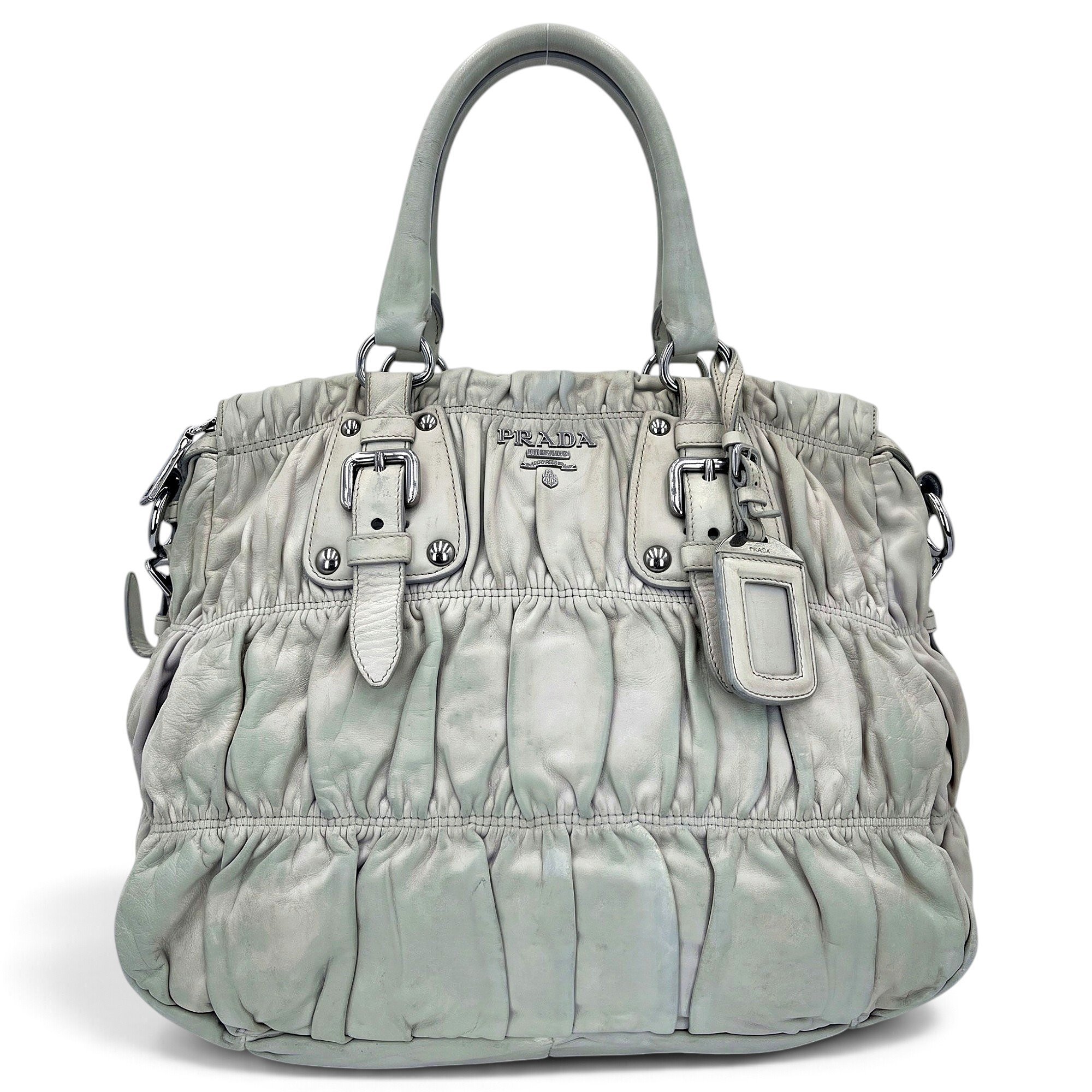 Leather handbag