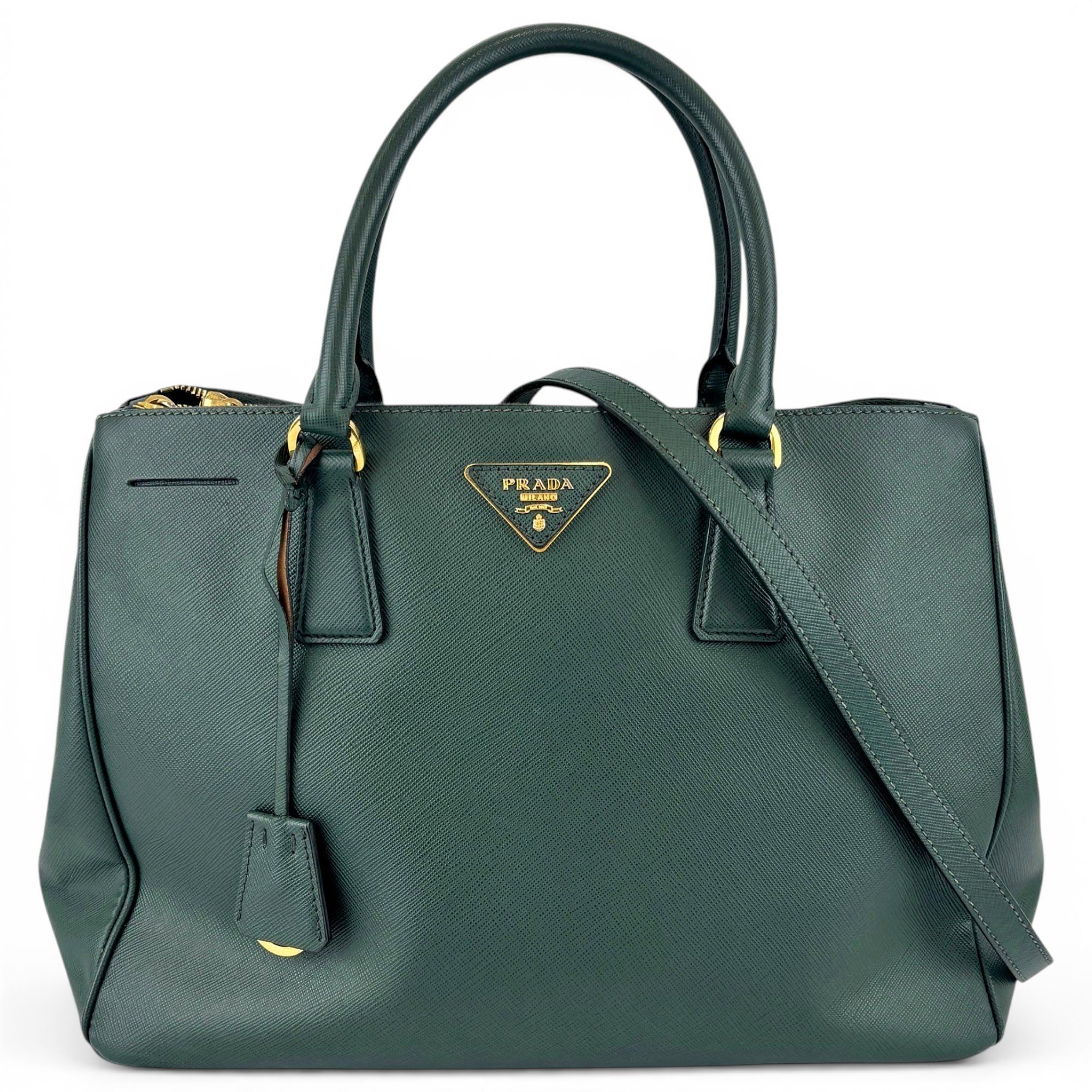 Galleria leather handbag