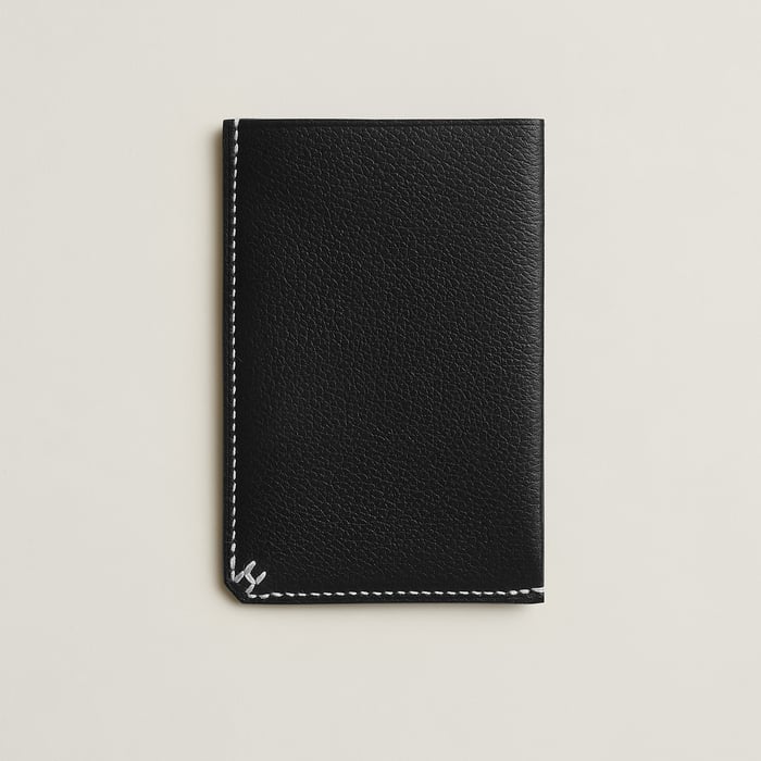 Noir H Sellier Card Holder