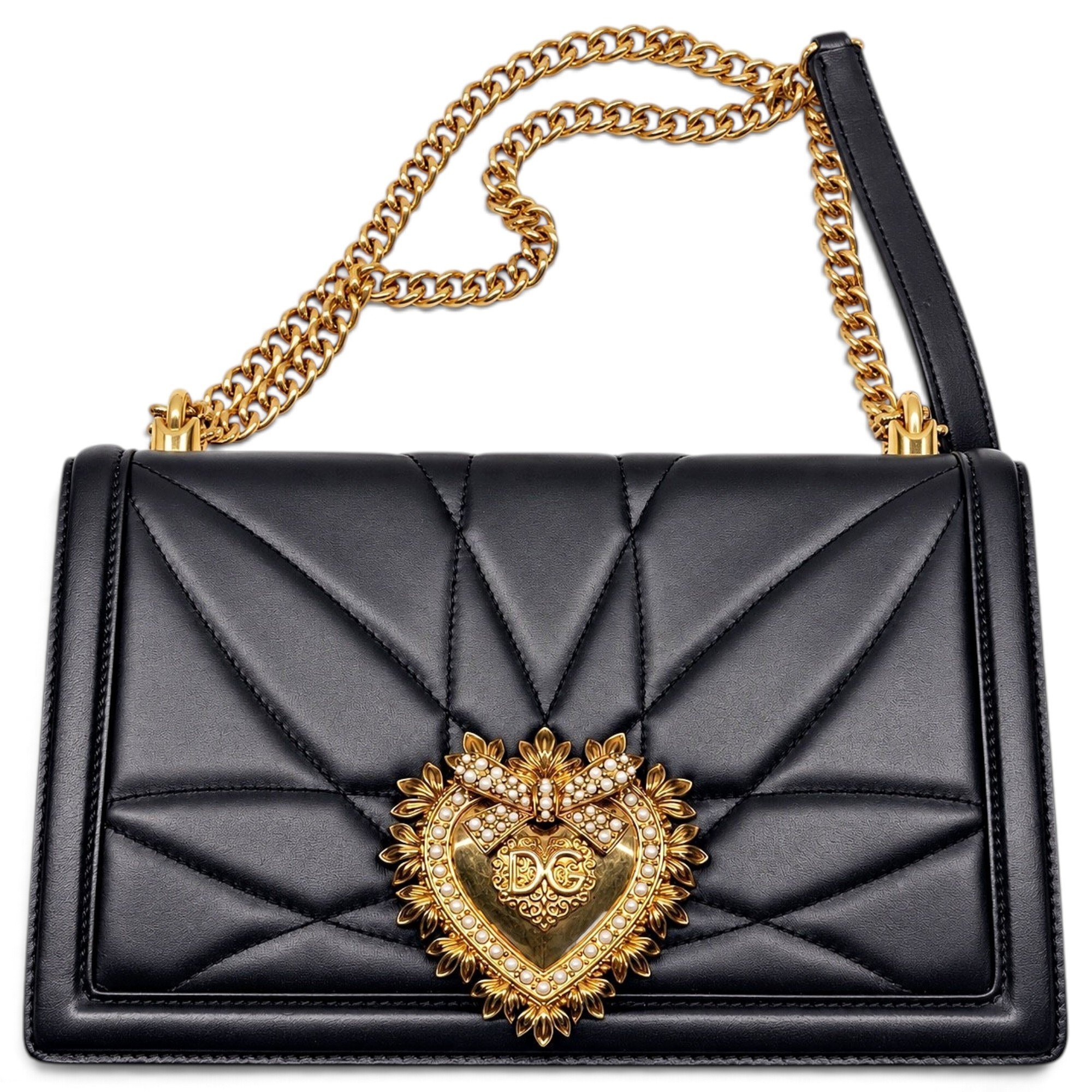 Devotion leather handbag
