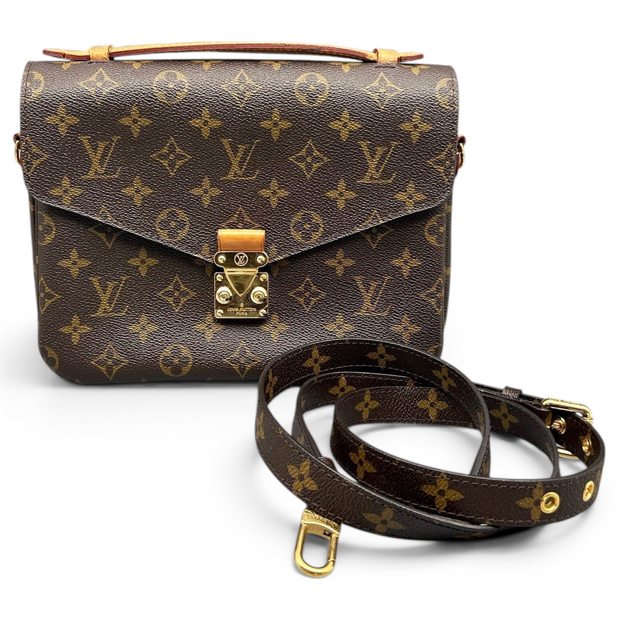 Metis leather crossbody bag