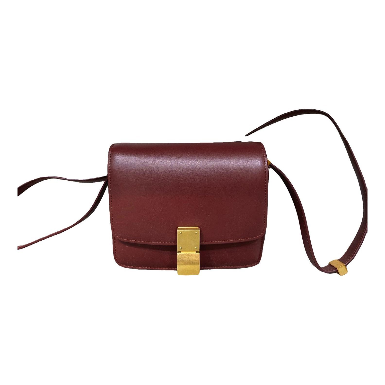 Classic leather handbag