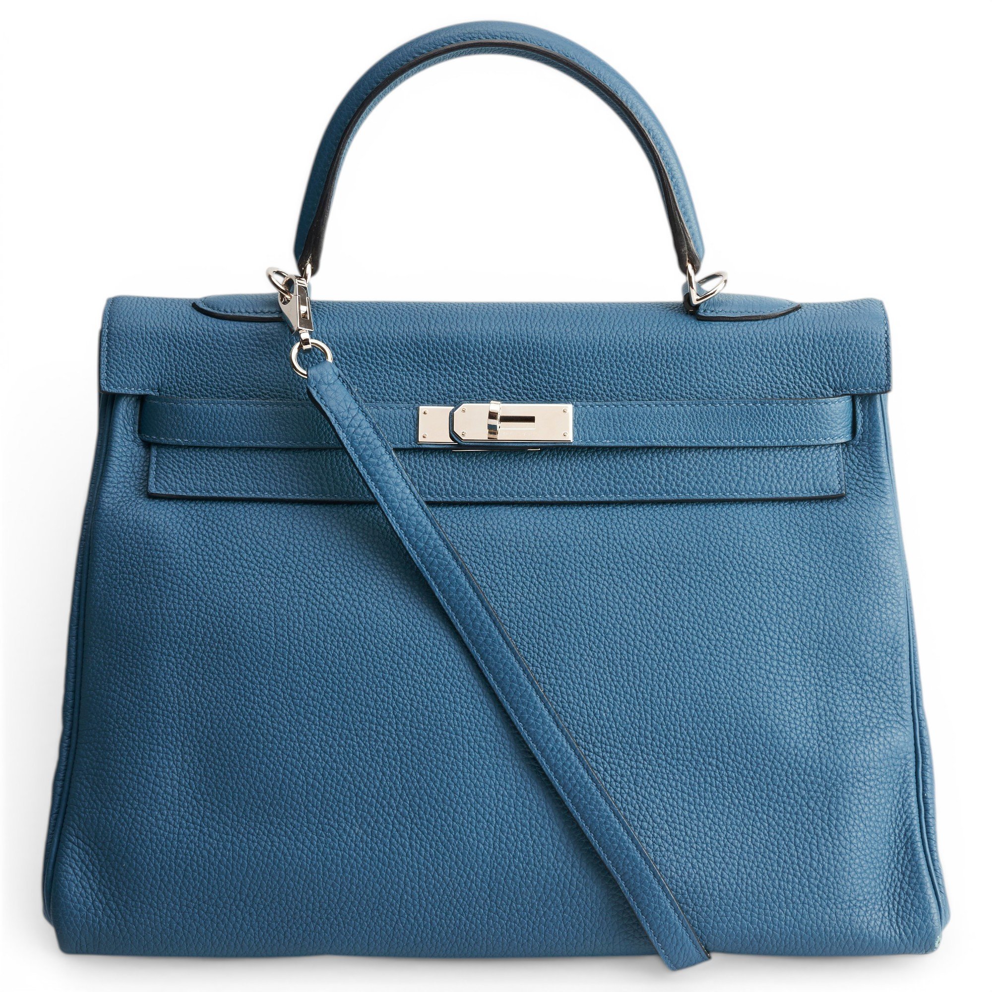 Kelly 35 leather handbag