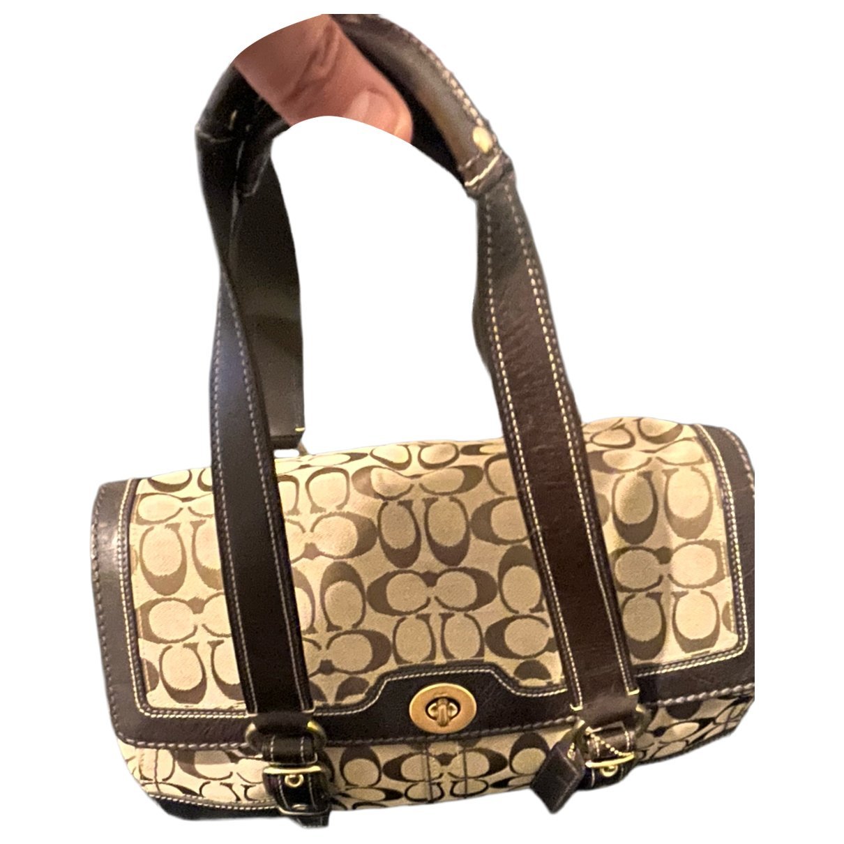 Signature Sufflette cloth handbag