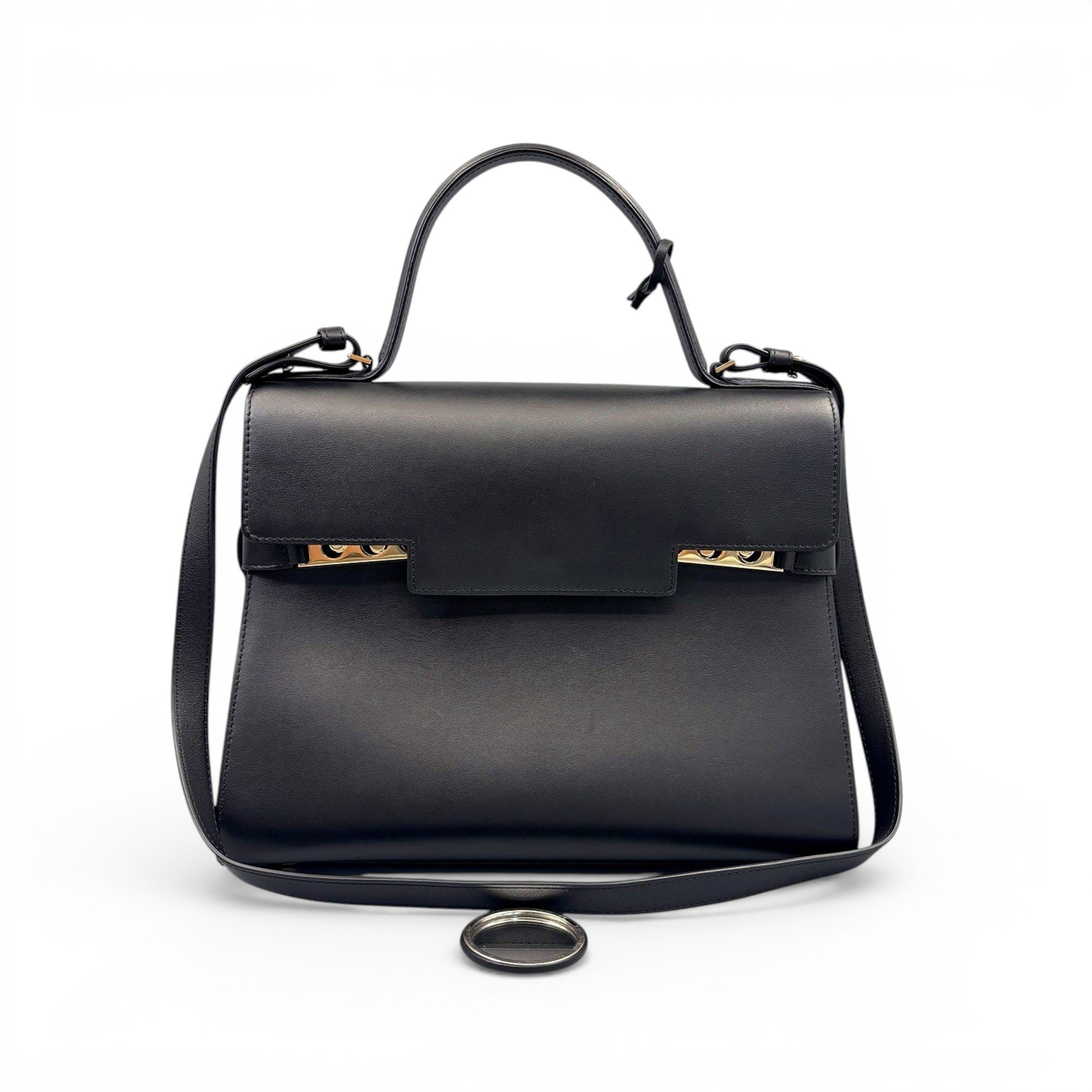 Tempête leather handbag