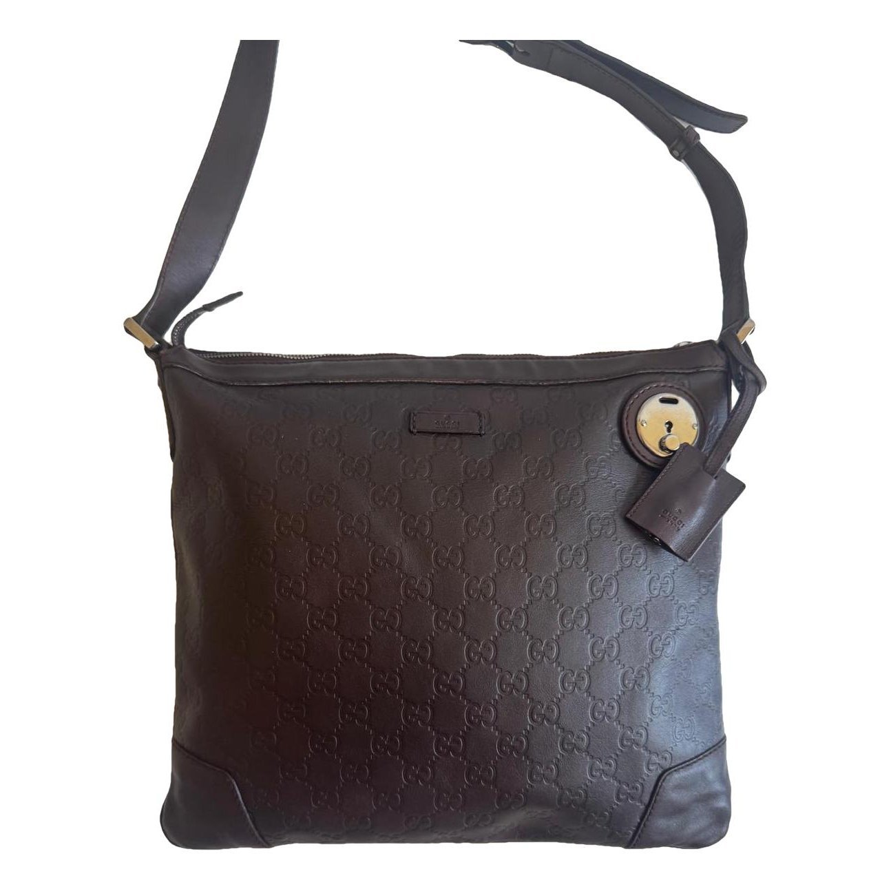 Leather crossbody bag