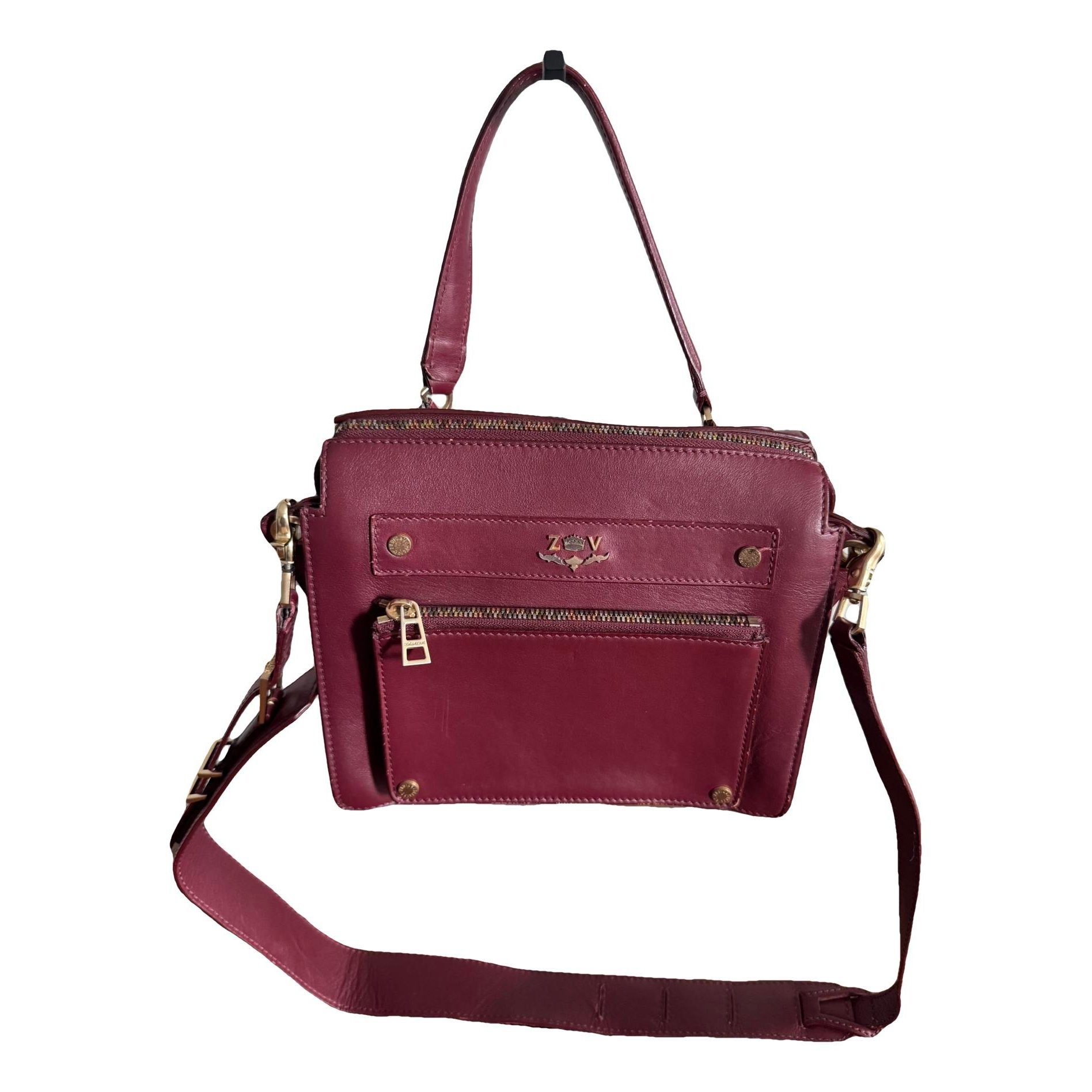 Leather handbag