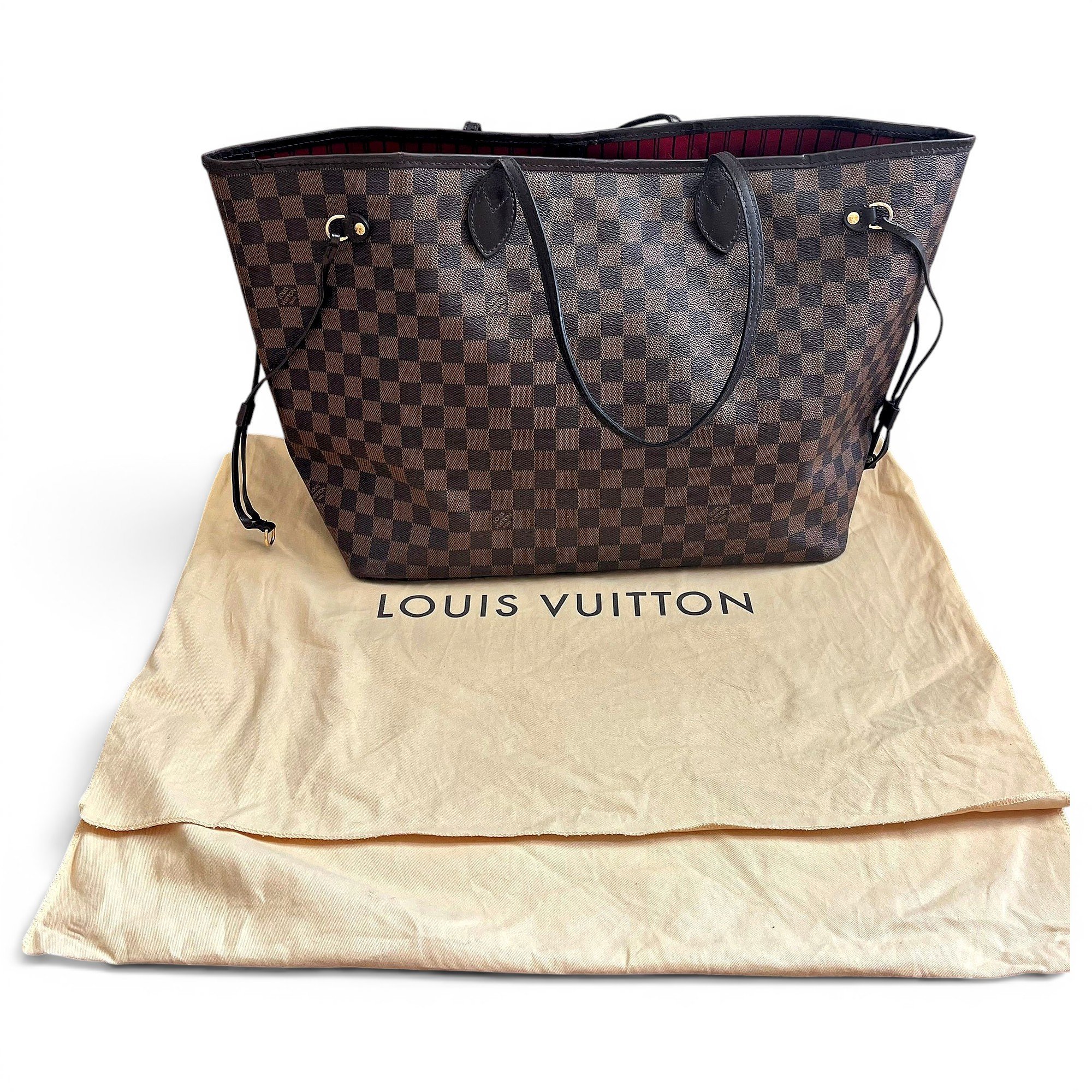 Neverfull leather handbag