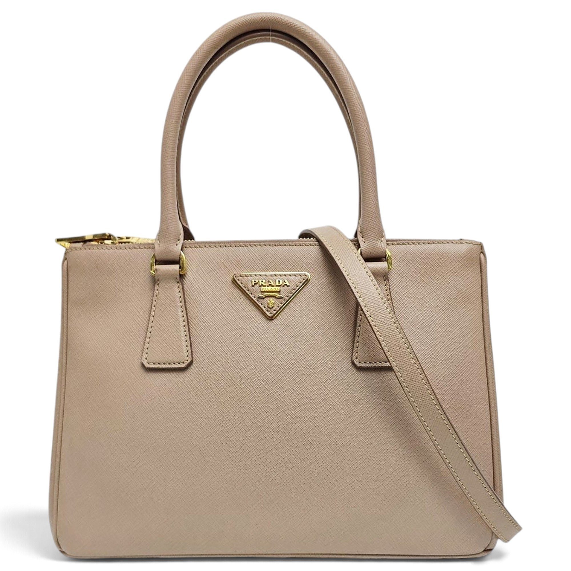 Galleria leather handbag