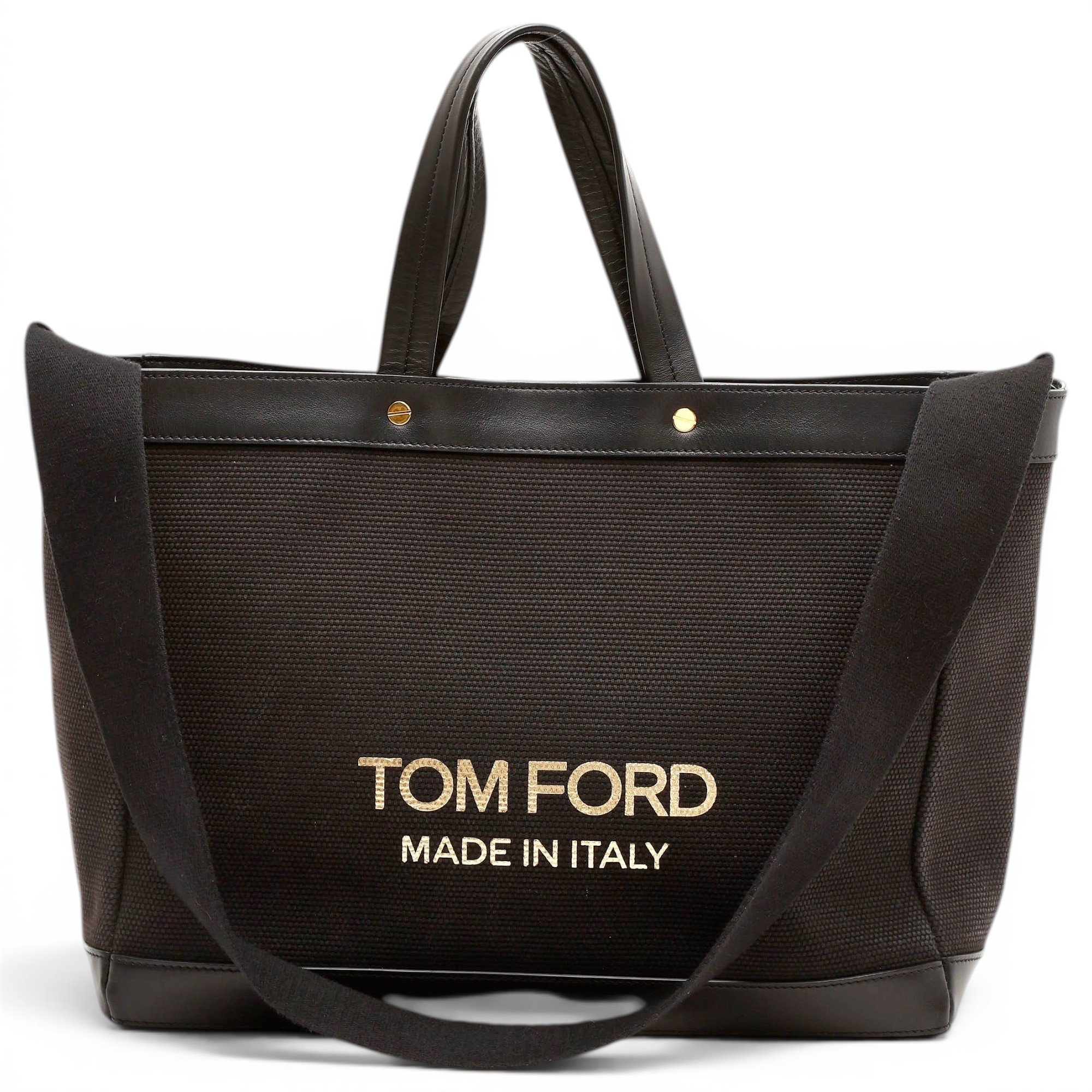Leather tote