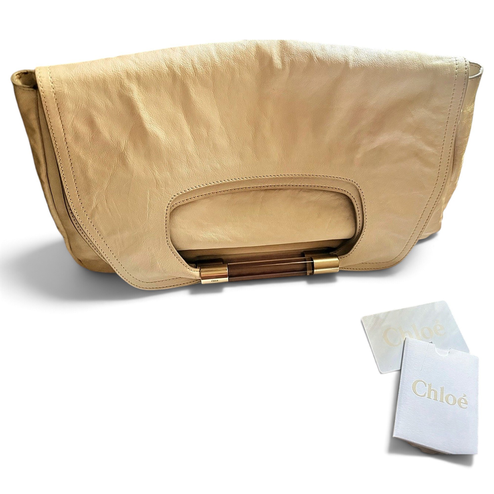 Leather handbag