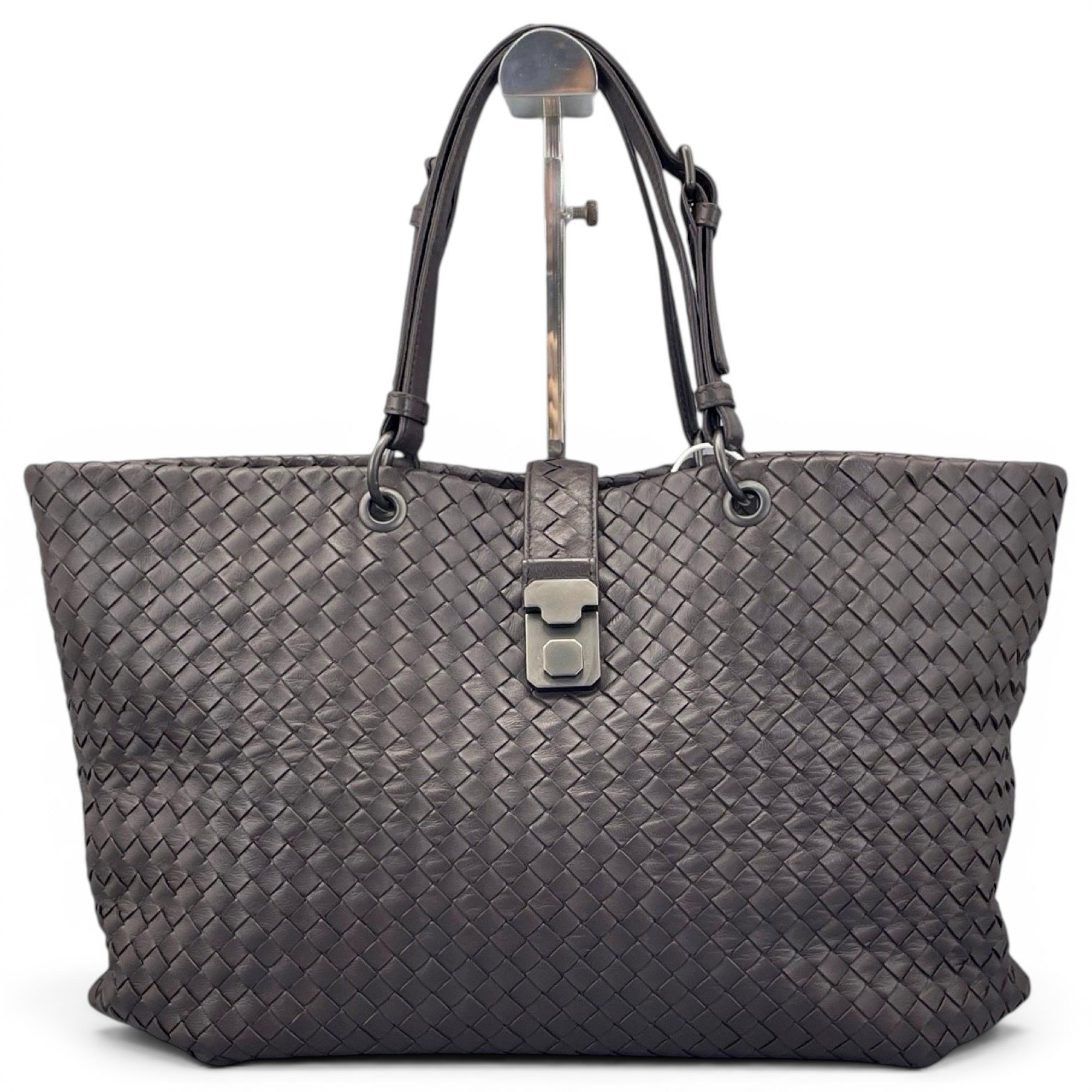 Roma leather tote