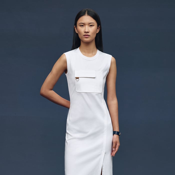 Blanc Long Dress