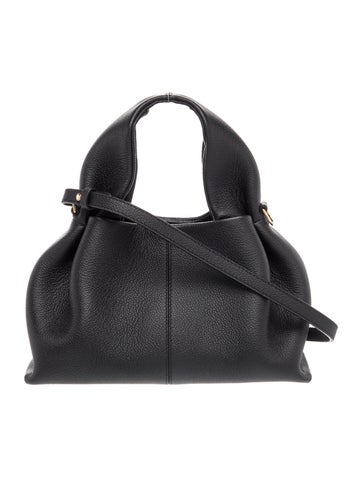 Leather Top Handle Bag