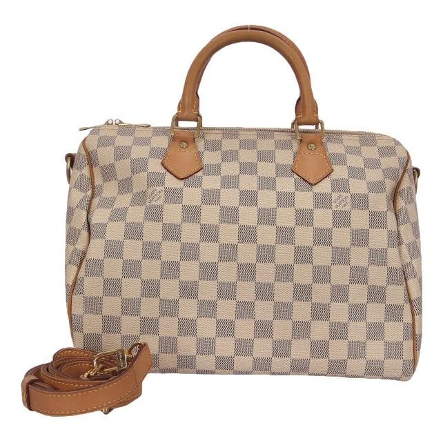 Speedy leather handbag
