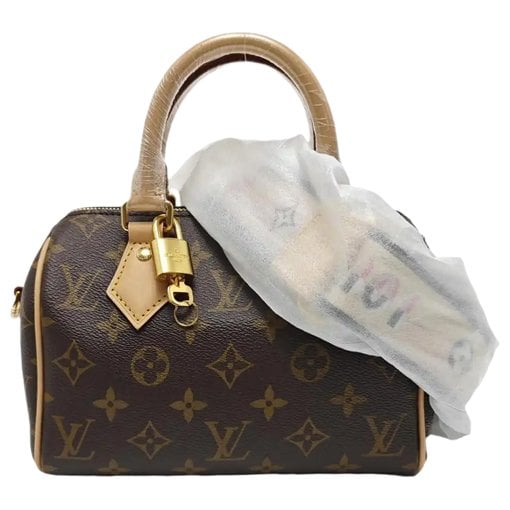Nano Speedy / Mini HL leather handbag
