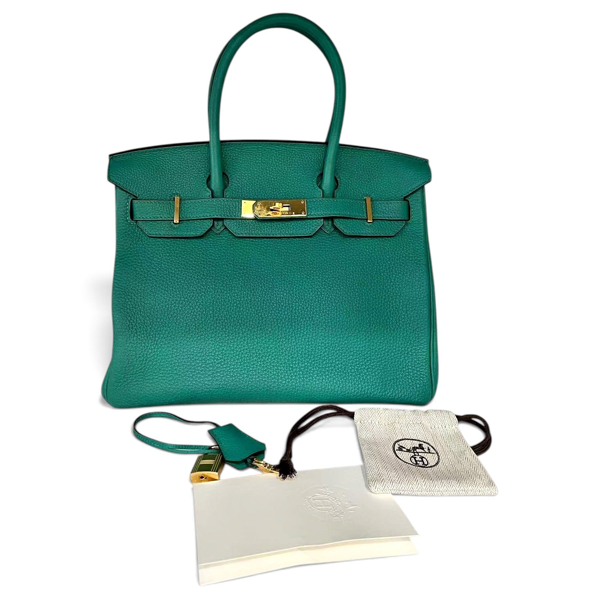 Birkin 30 leather handbag