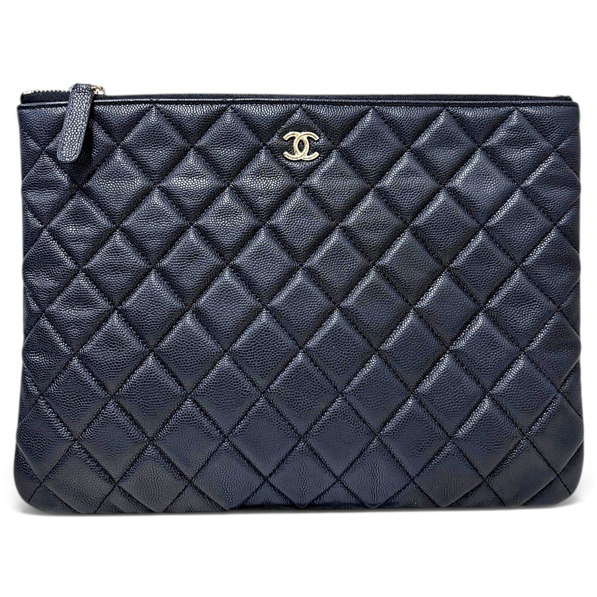Timeless/Classique leather clutch bag