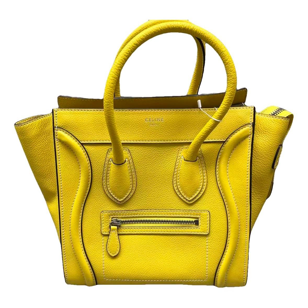 Luggage leather handbag