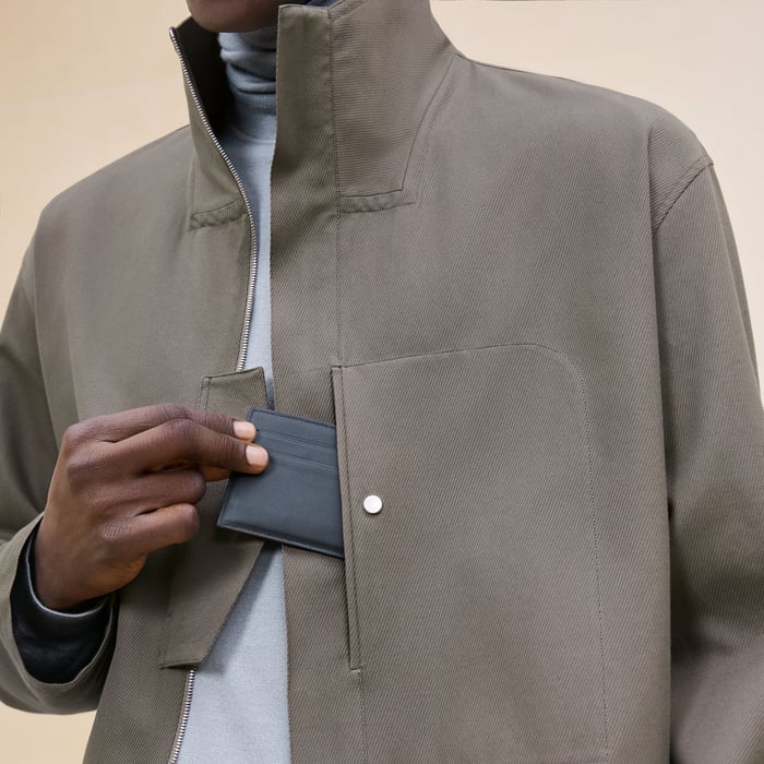 Basalte "Poche a Cheval" Boxy Fit Jacket Shirt
