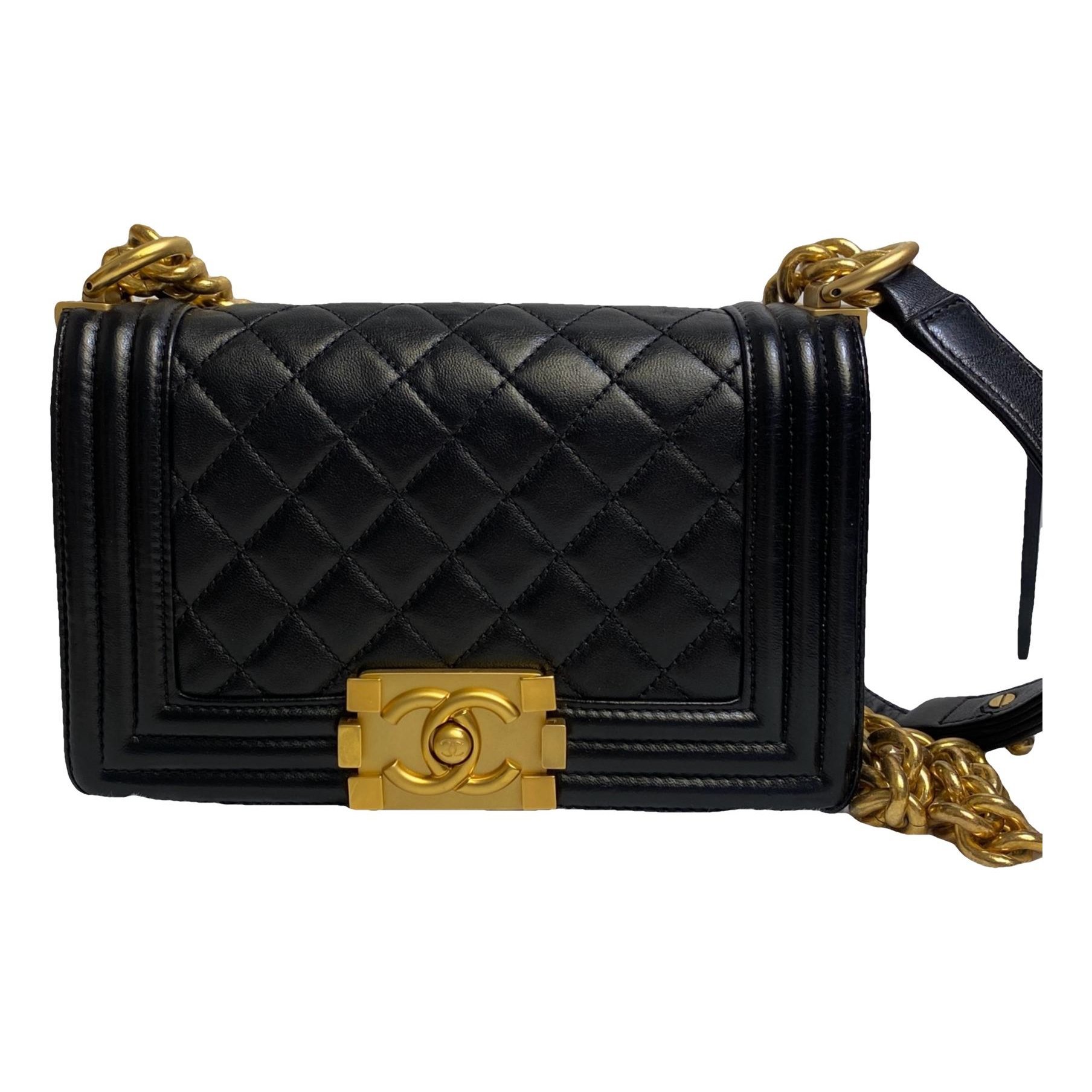 Boy leather crossbody bag