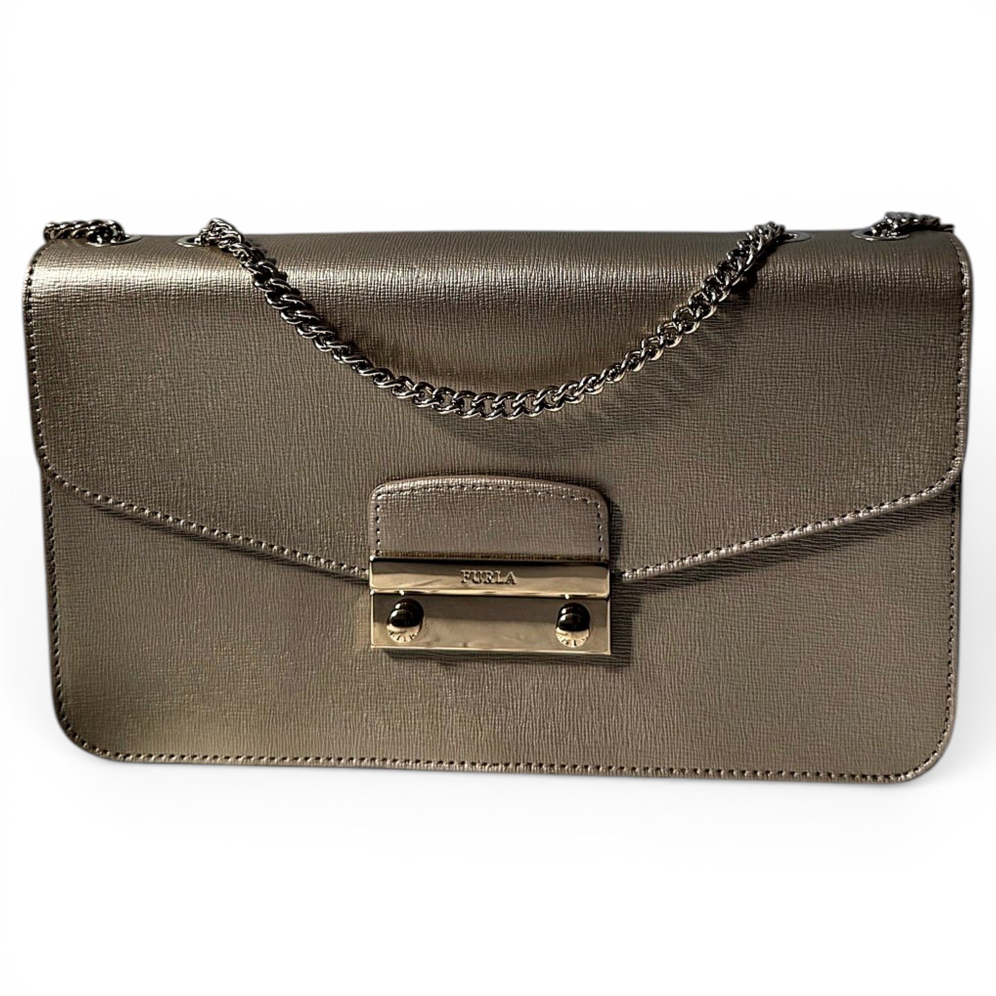 Metropolis leather crossbody bag