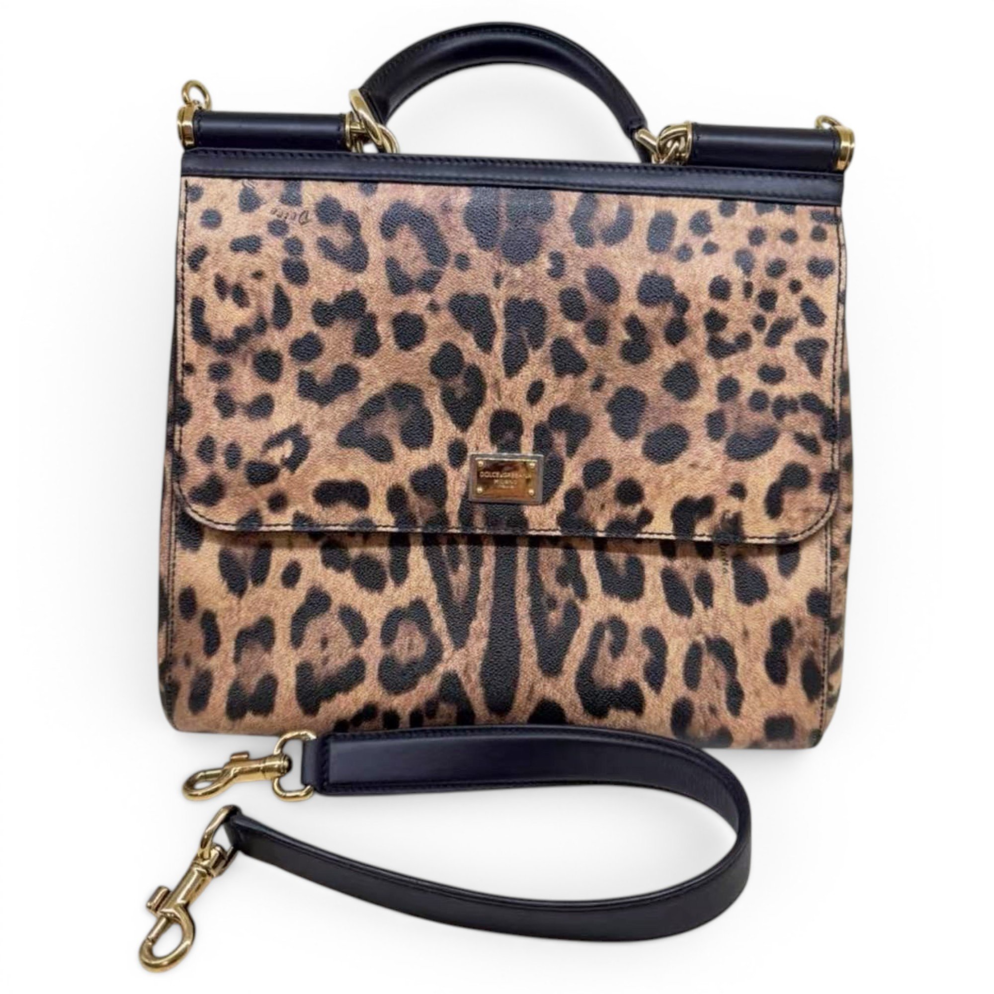 Sicily leather tote