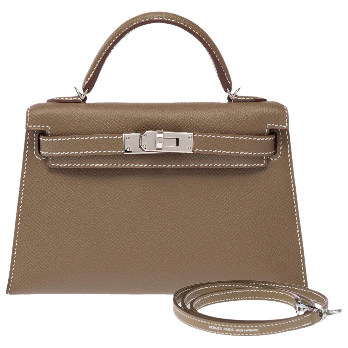 Kelly Mini leather handbag