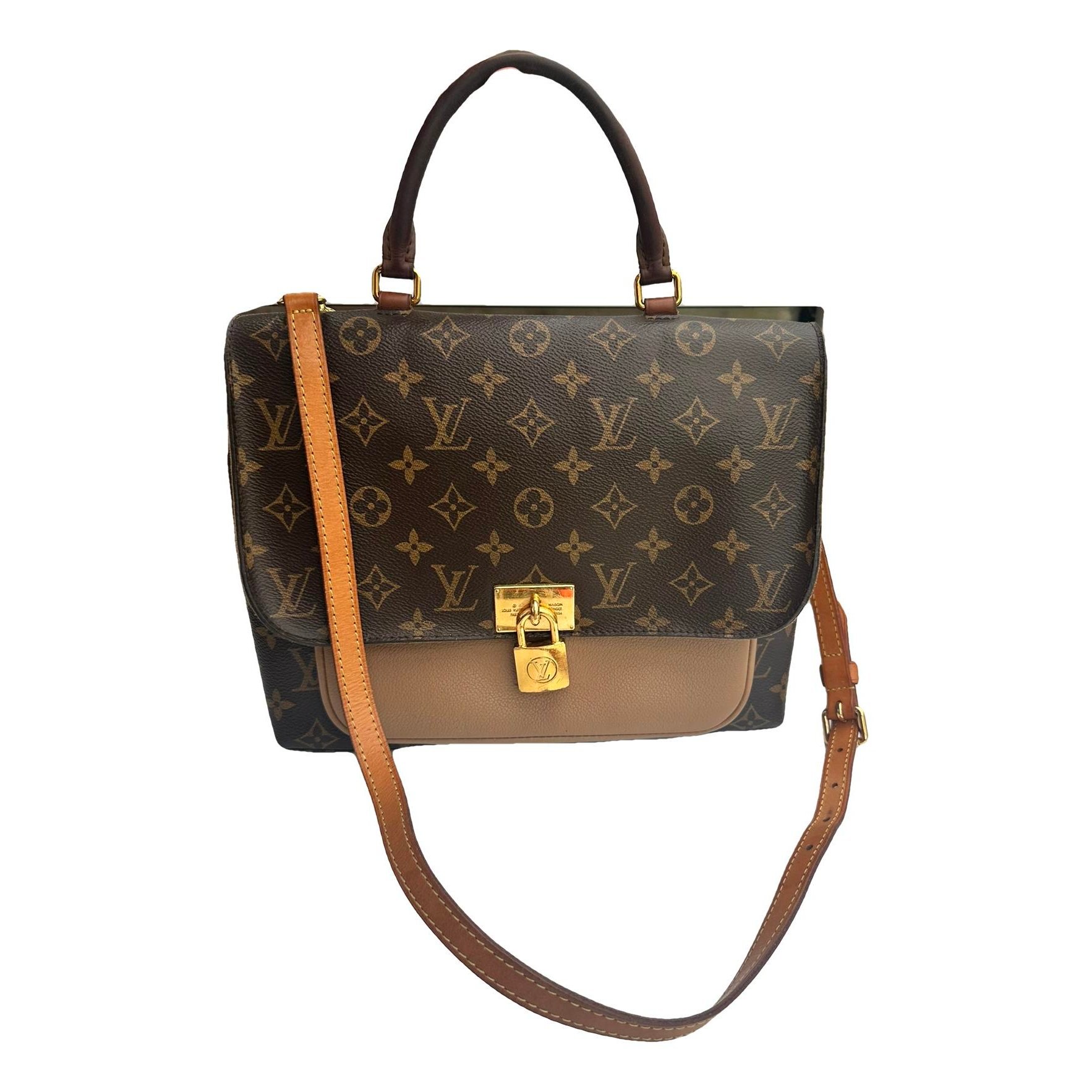 Marignan leather handbag
