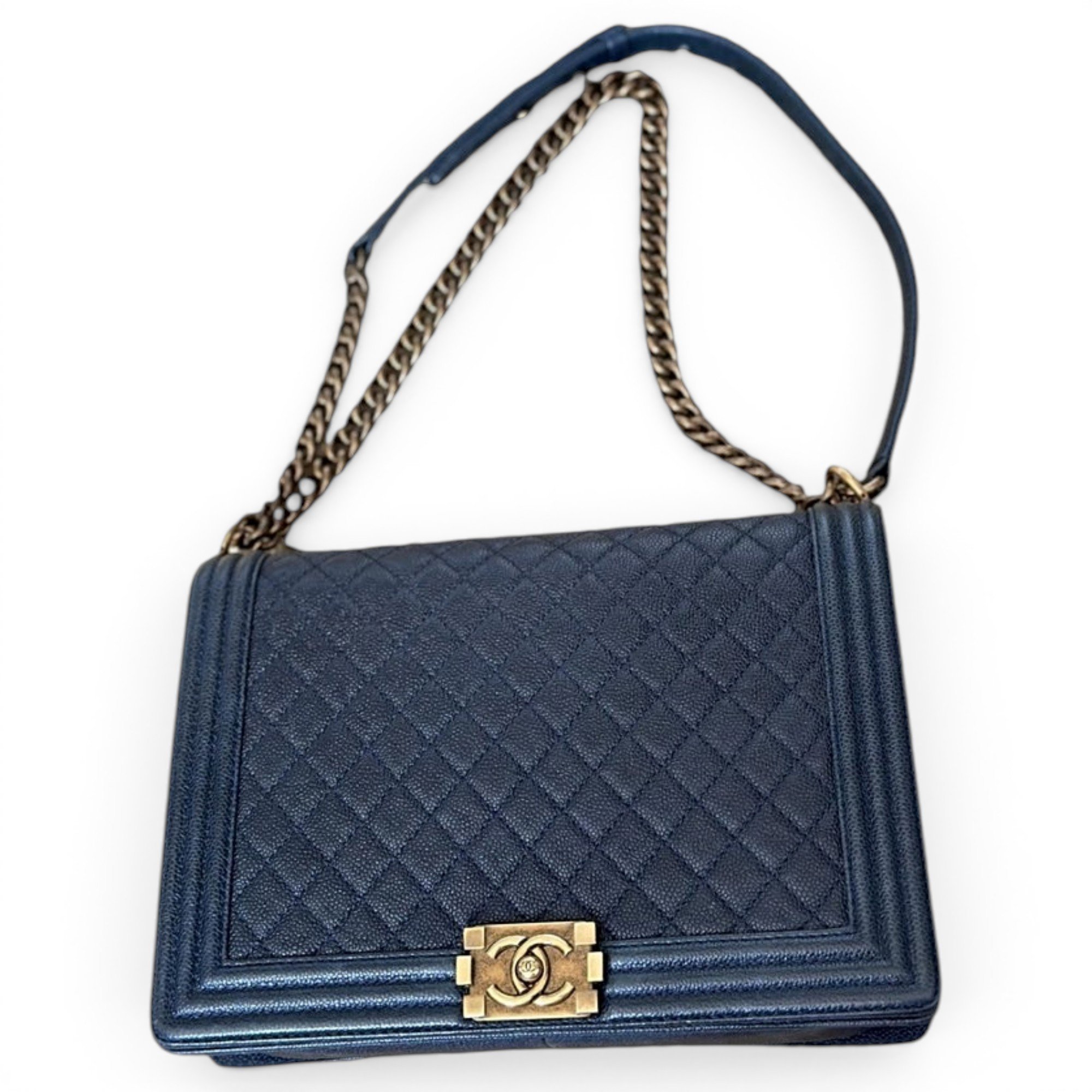 Boy leather handbag