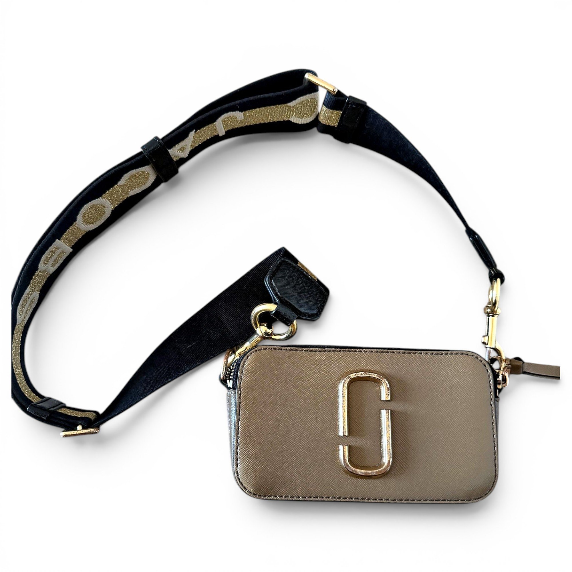 Snapshot leather crossbody bag