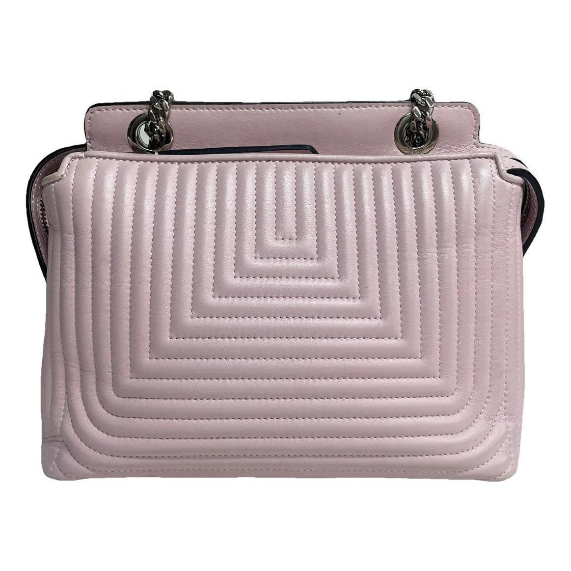 Dot Com leather handbag