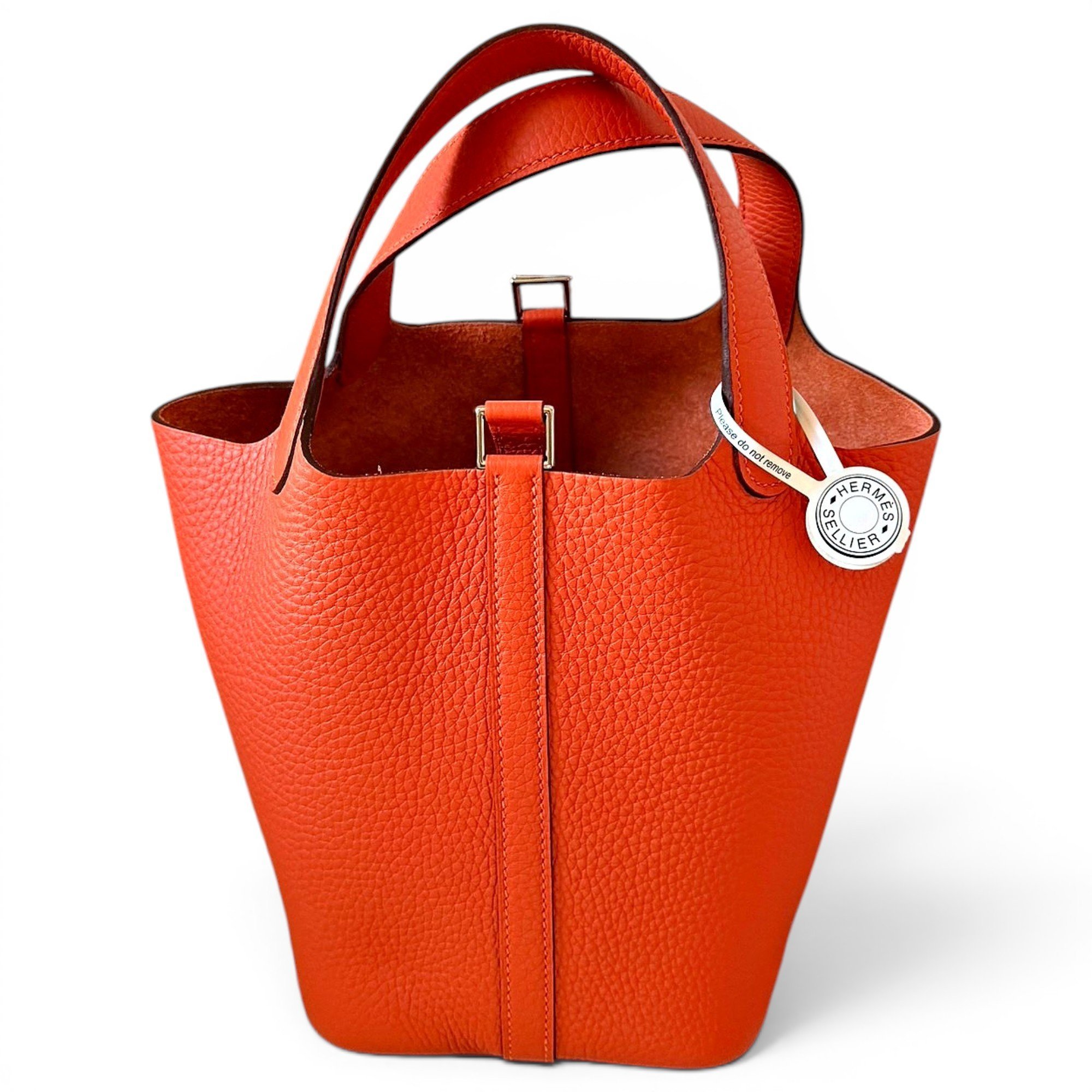 Hermes Picotin 18 Handbag Clemence Leather