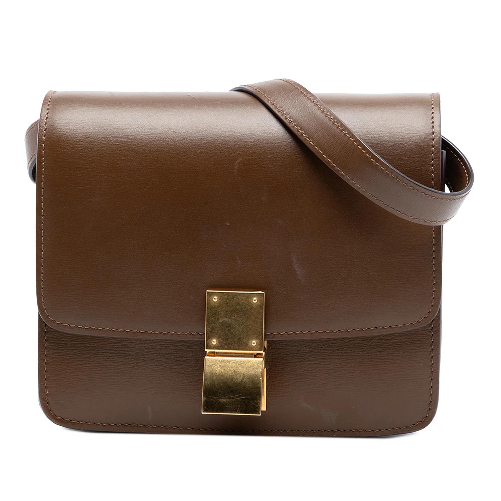 Classic leather handbag