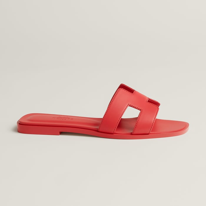 Rose Vermillon Oran Sandal