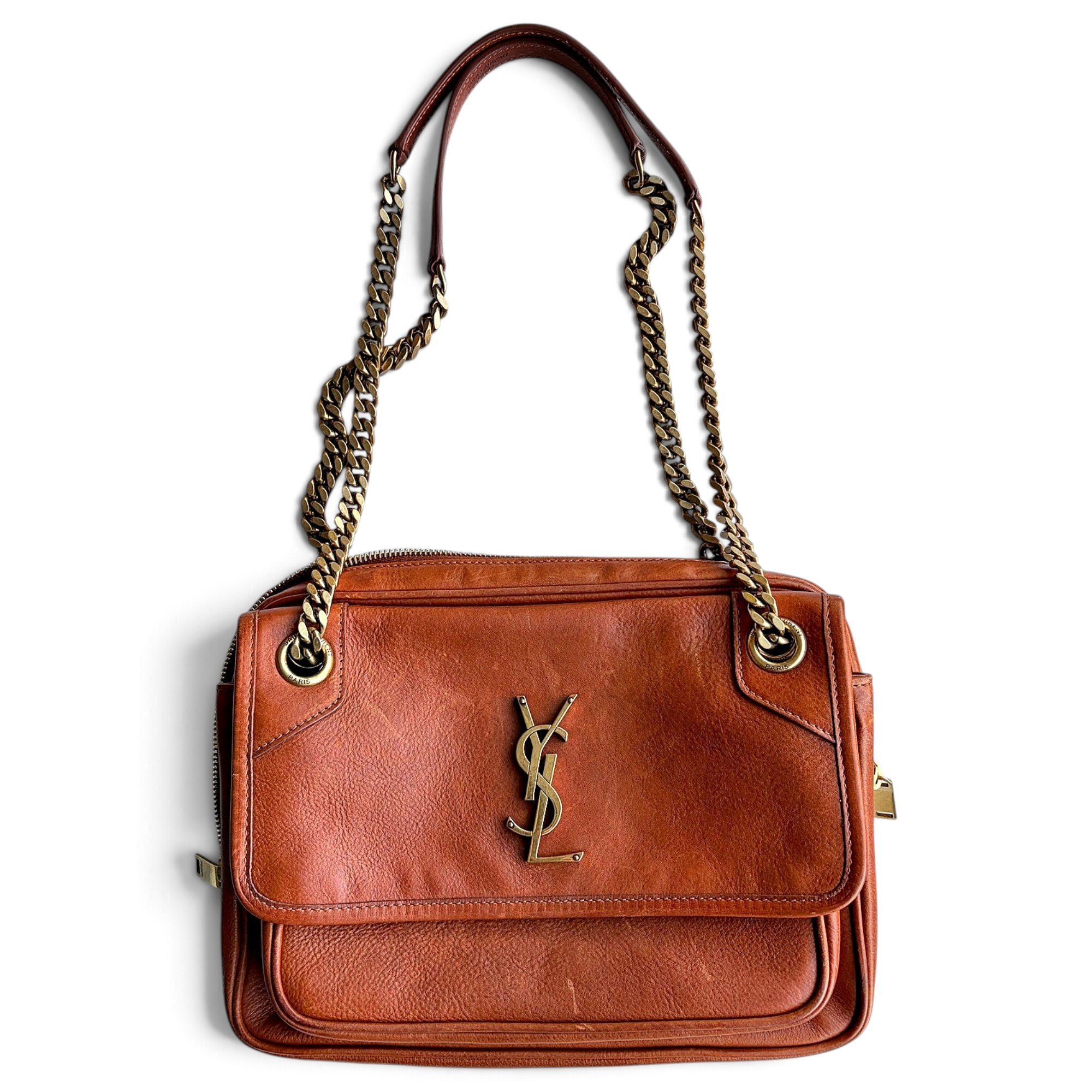 Leather handbag